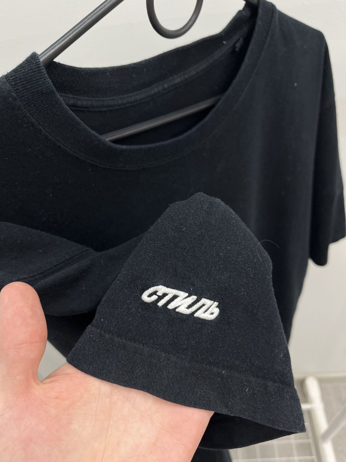 Heron Preston Heron Preston Dover Magician Code Tee T-shirt Size US L / EU 52-54 / 3 - 5 Thumbnail