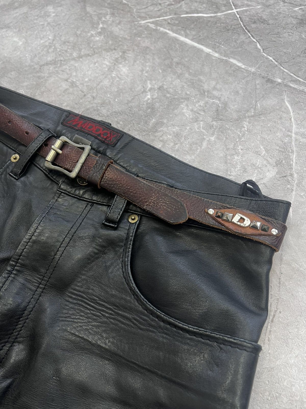 20471120 VINTAGE AVANT GARDE METAL BIG LOGO DIESEL BELT 90s hype Size ONE SIZE - 4 Thumbnail