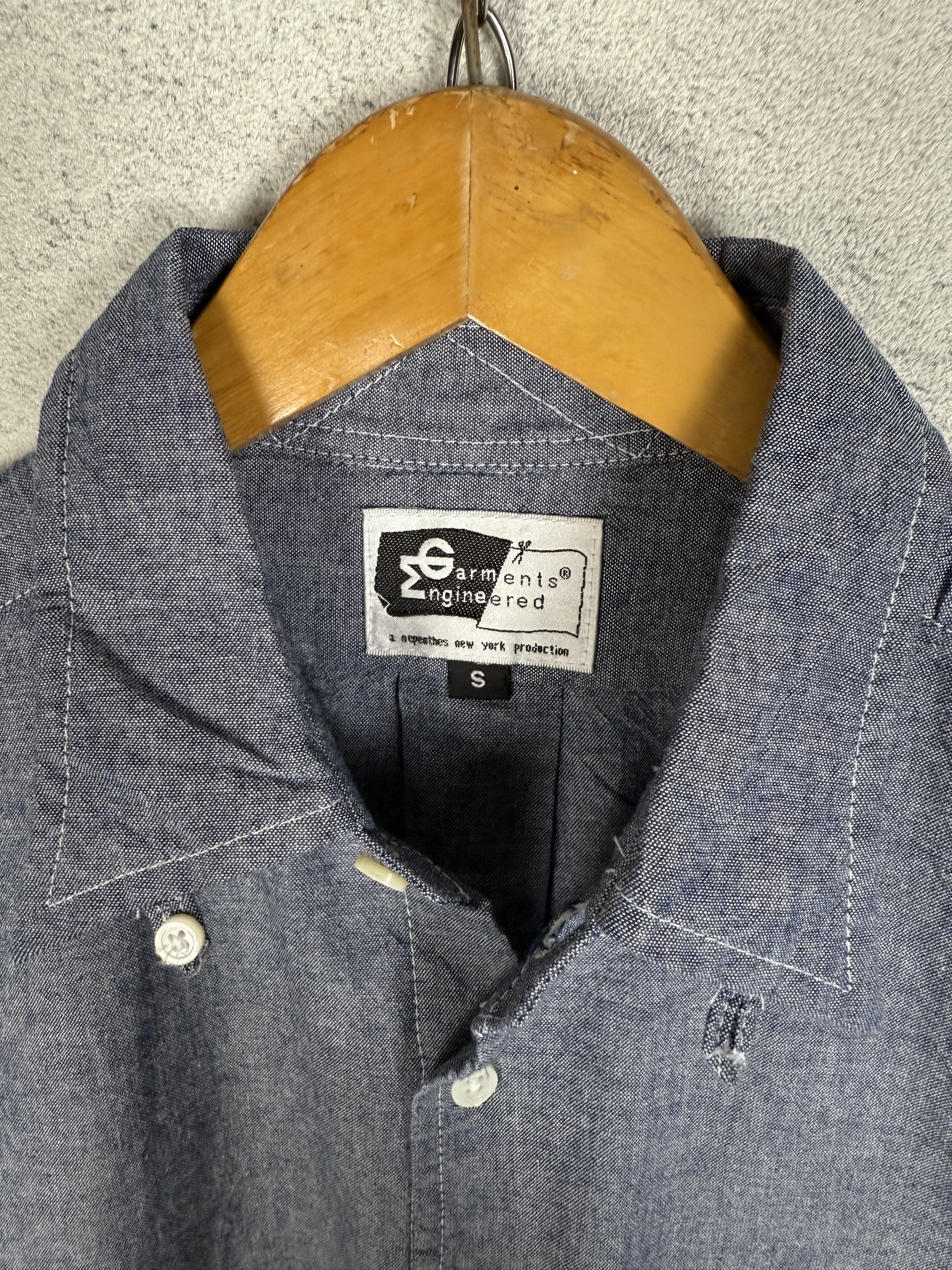 Engineered Garments Engineered Garments Chambray Work Shirt Size US S / EU 44-46 / 1 - 6 Thumbnail