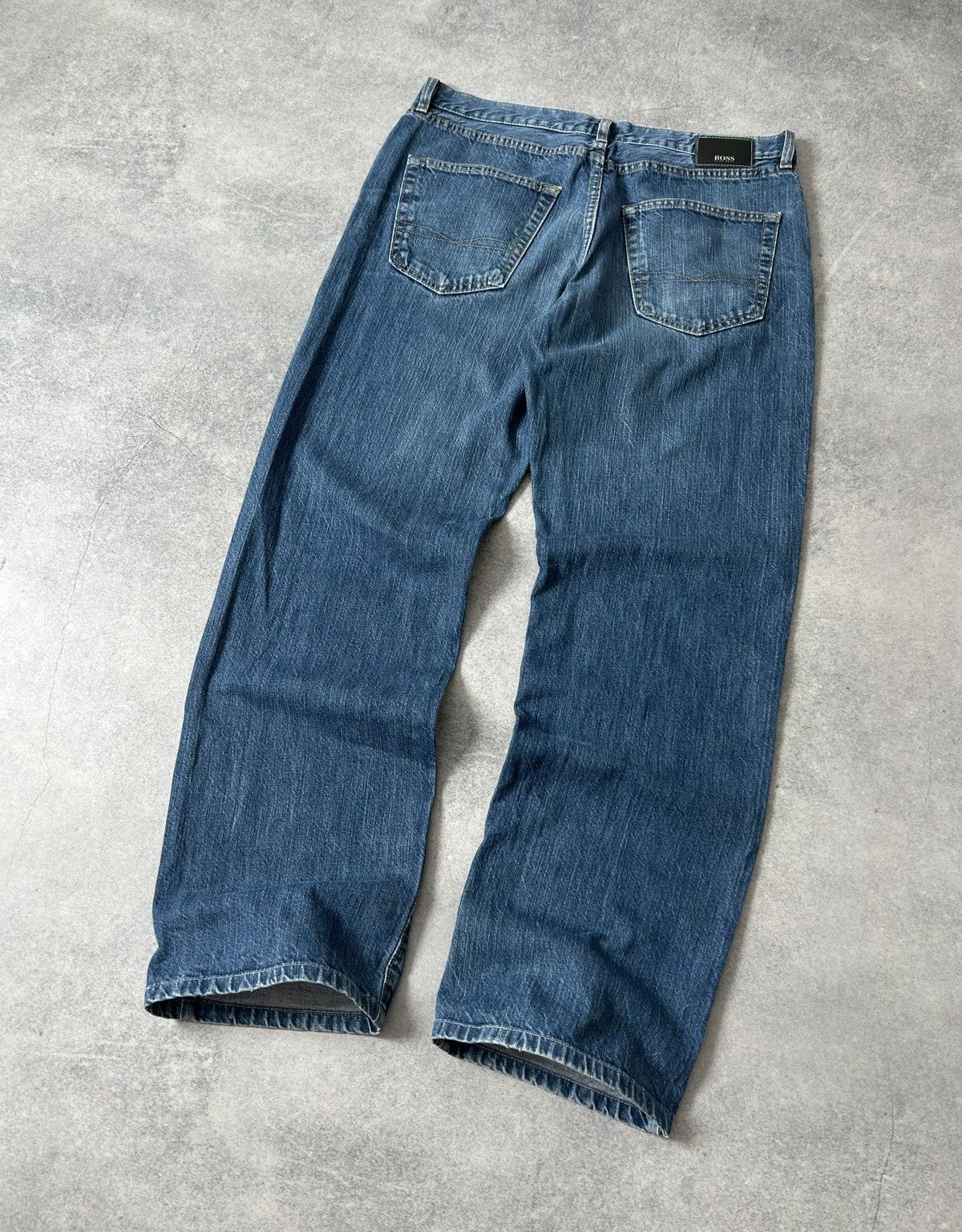 Hugo Boss Vintage Hugo Boss 36/34 blue denim jeans mens Size US 34 / EU 50 - 3 Thumbnail