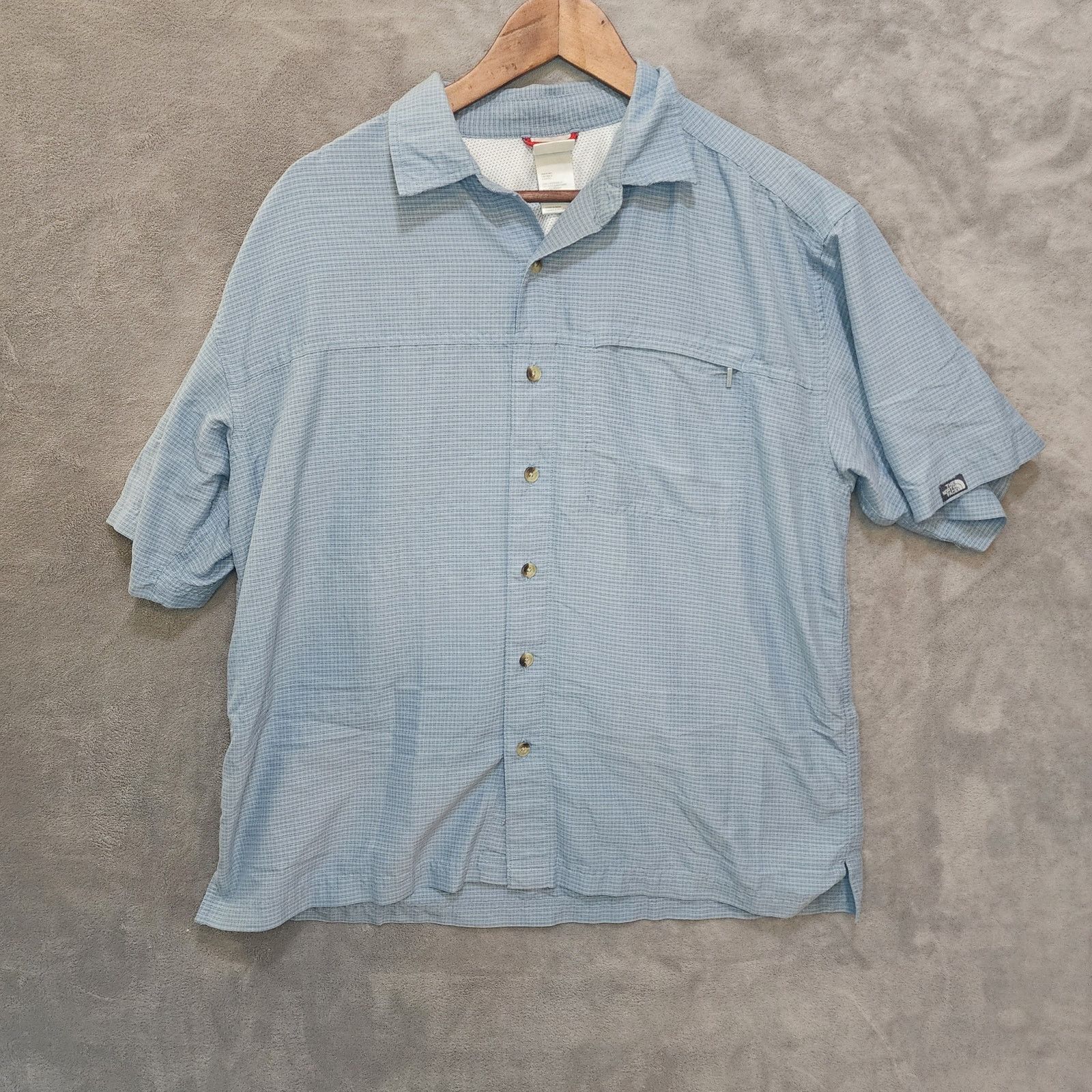 The North Face North Face Men's M Blue Shirt with Zip Pocket Size US M / EU 48-50 / 2 - 1 Thumbnail