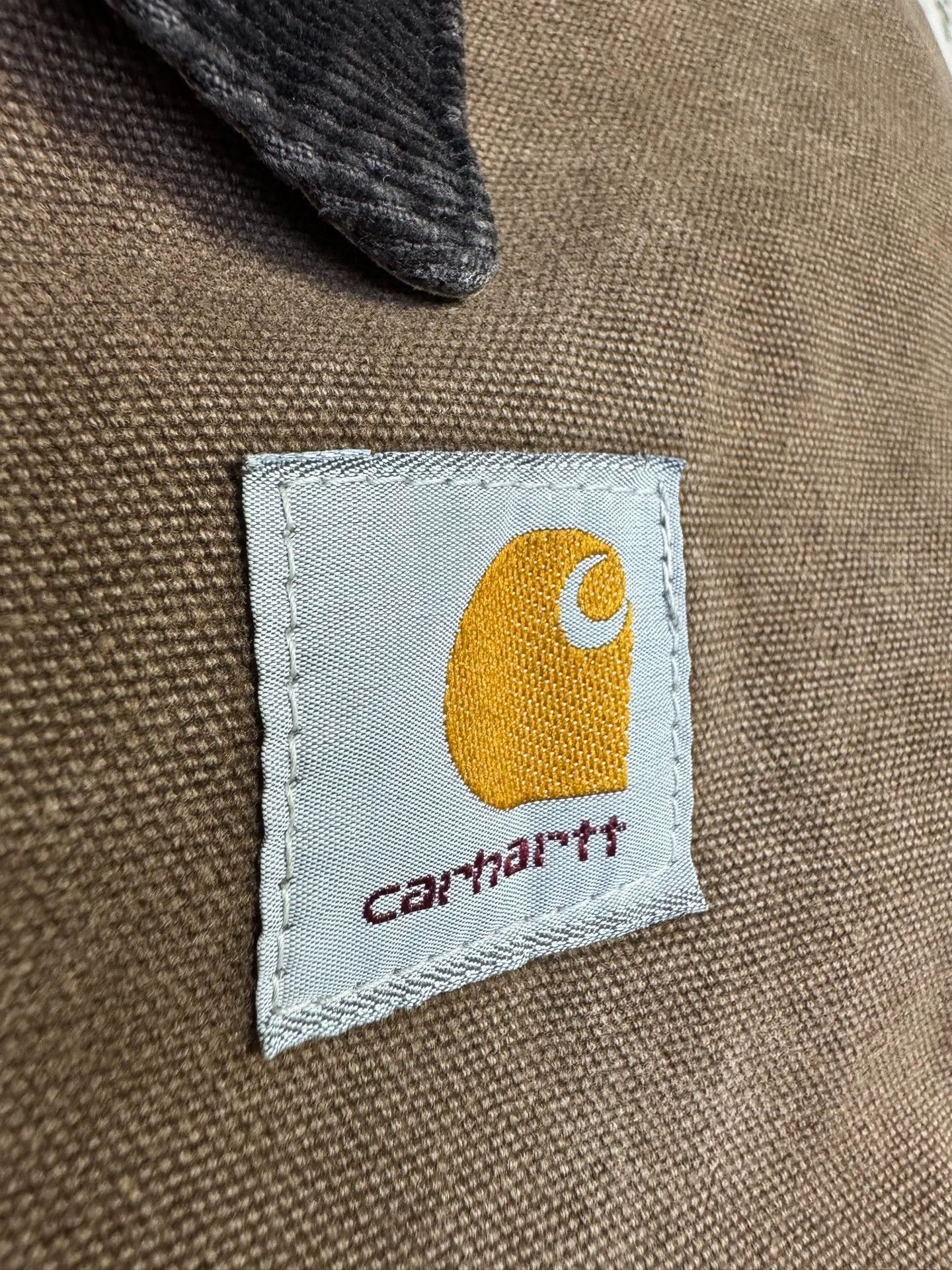 Carhartt Vintage Carhartt J22 LT Maroon Heavy Washed Jacket Size US L / EU 52-54 / 3 - 7 Thumbnail