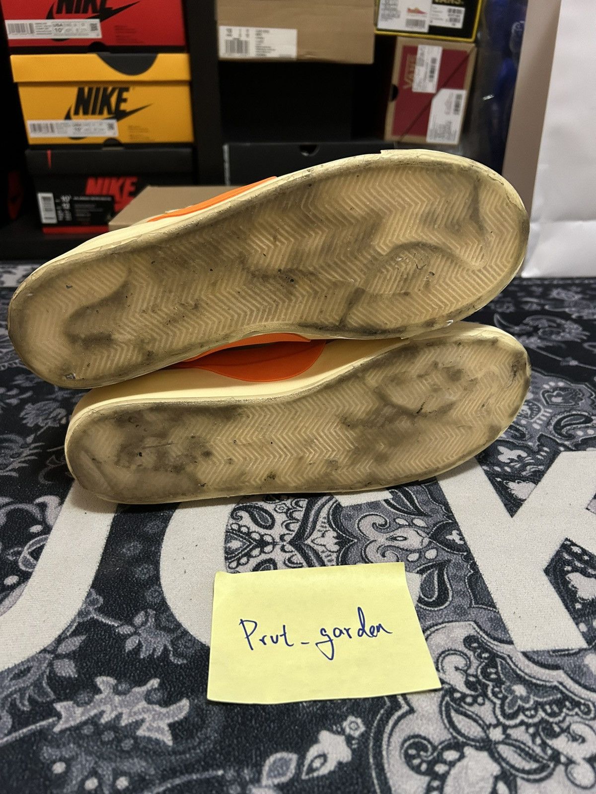 Nike × Off-White Nike x Off-White Blazer Mid Hallow's Size US 10 / EU 43 - 7 Thumbnail