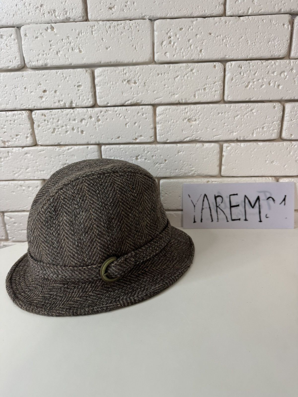 Harris Tweed Harris Tweed vintage hat cap Size ONE SIZE - 1 Thumbnail