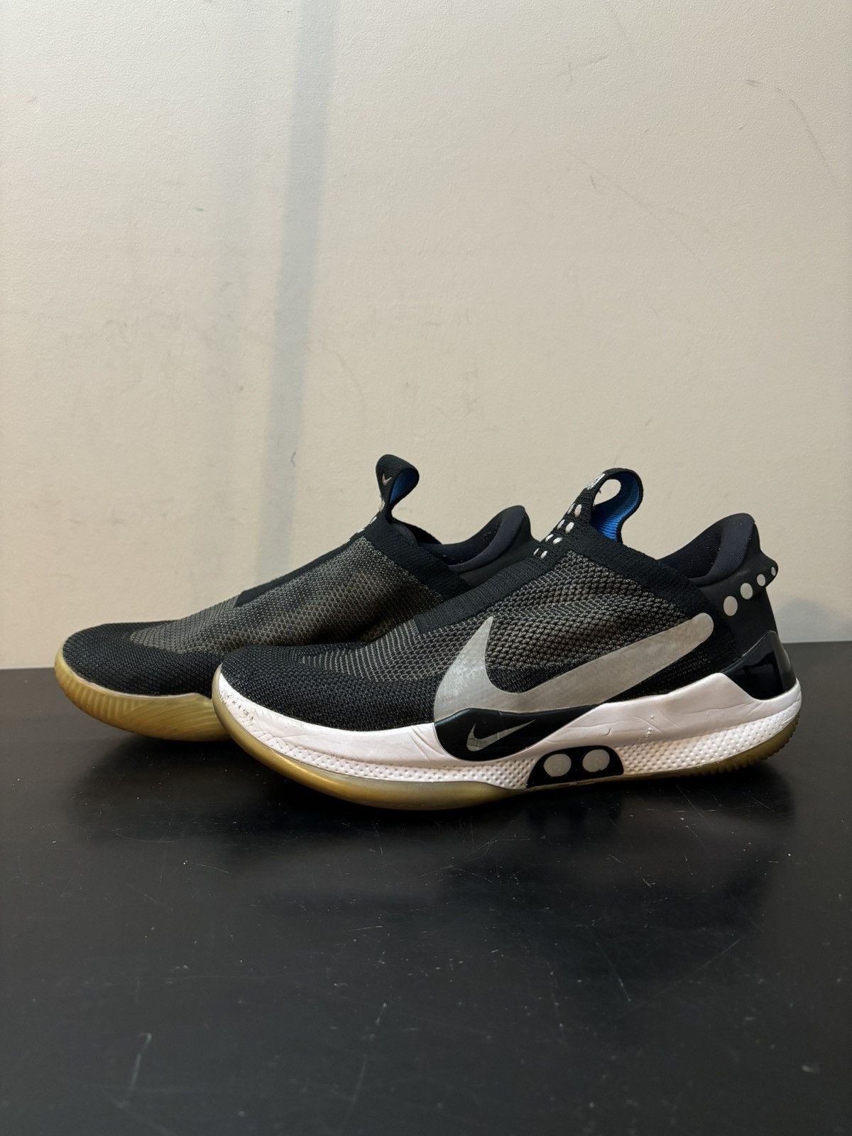 Nike Nike Adapt BB Black Pure Platinum Grey Size US 11 / EU 44 - 1 Thumbnail