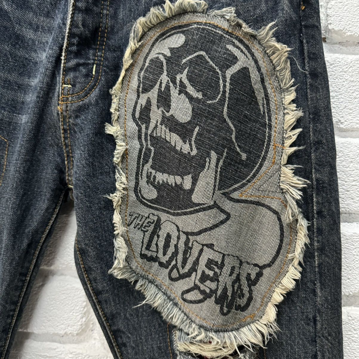 Japanese Brand Super Lovers Denim Size US 29 - 3 Thumbnail