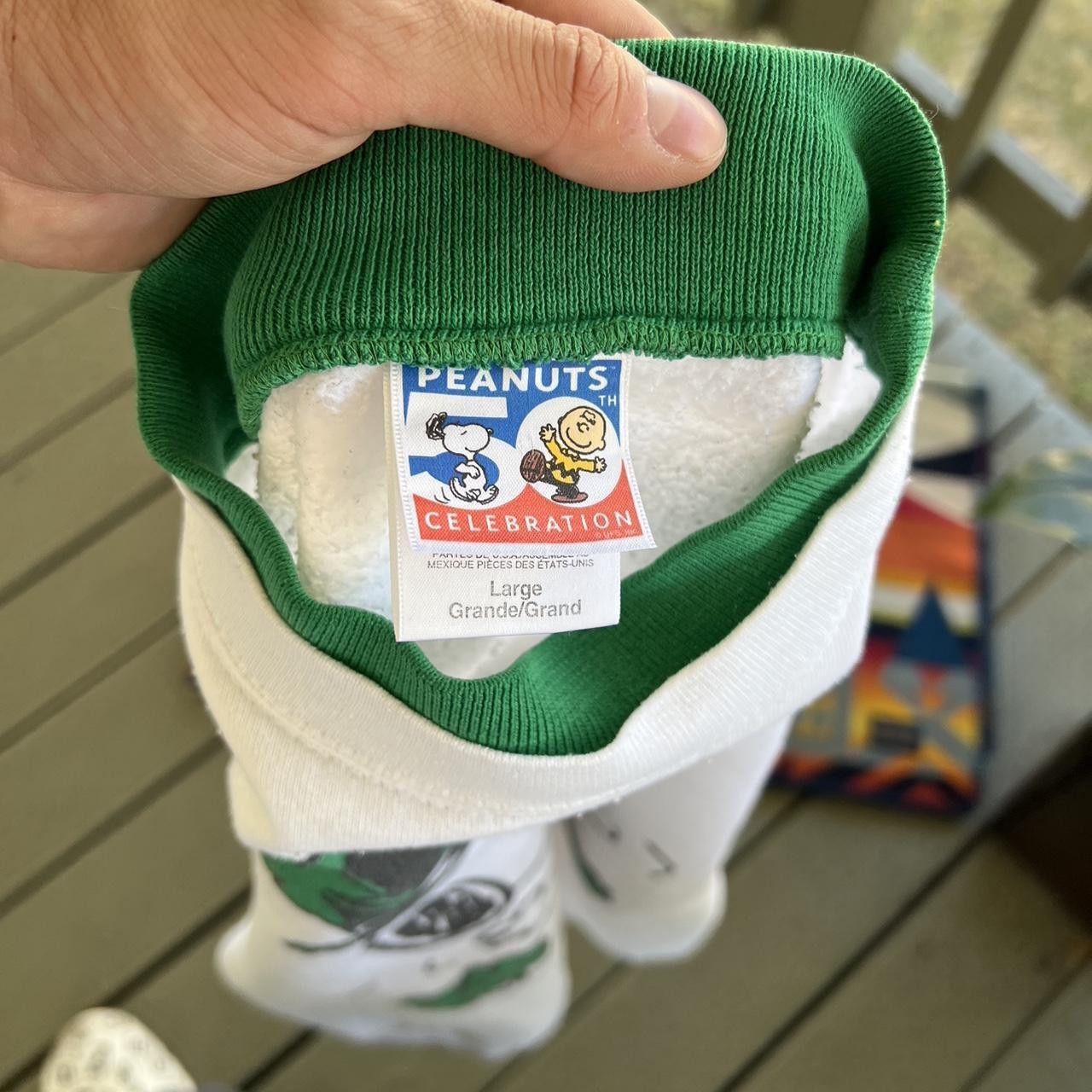 Peanuts Vintage Shamrock Snoopy Charlie Brown Peanuts sweatshirt Size US L / EU 52-54 / 3 - 5 Thumbnail