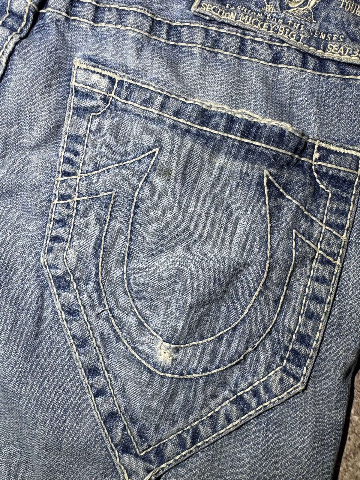 True Religion True Relegion Vintage Blue Denim Jeans Streetwear Japanese Size US 34 / EU 50 - 4 Thumbnail
