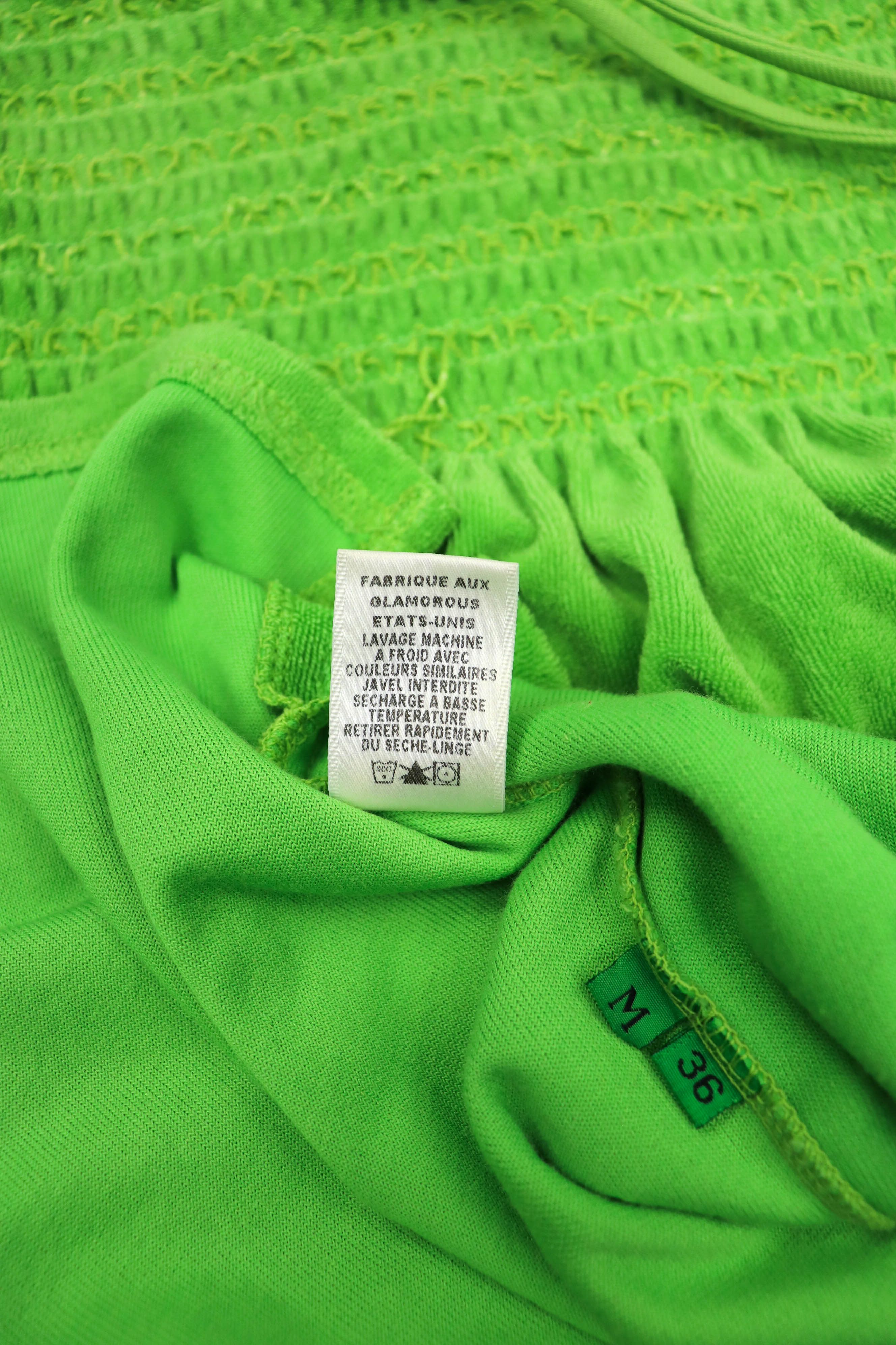 Juicy Couture × Vintage Juicy Couture Vintage Y2K Appl Green