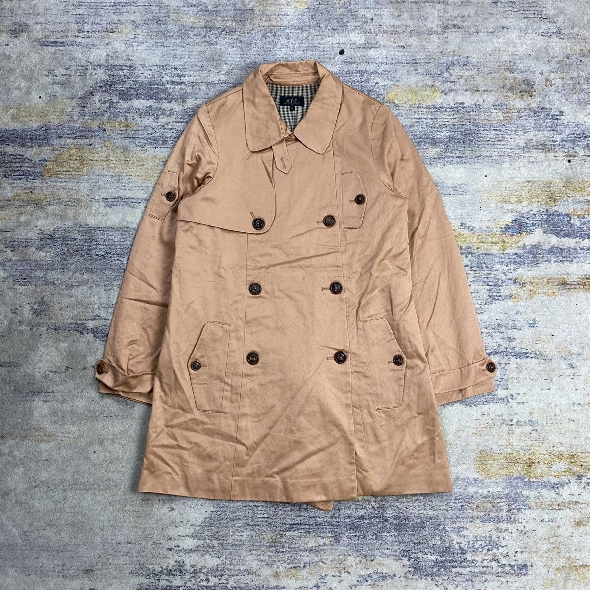 A.P.C. A.P.C. Coat peach Size US M / EU 48-50 / 2 - 1 Thumbnail
