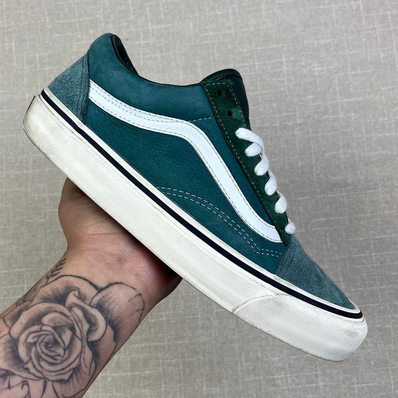 Vans 2019 Vans x Gym Standard Old Skool LX “Trekking Green” Size US 8 / EU 41 - 1 Thumbnail
