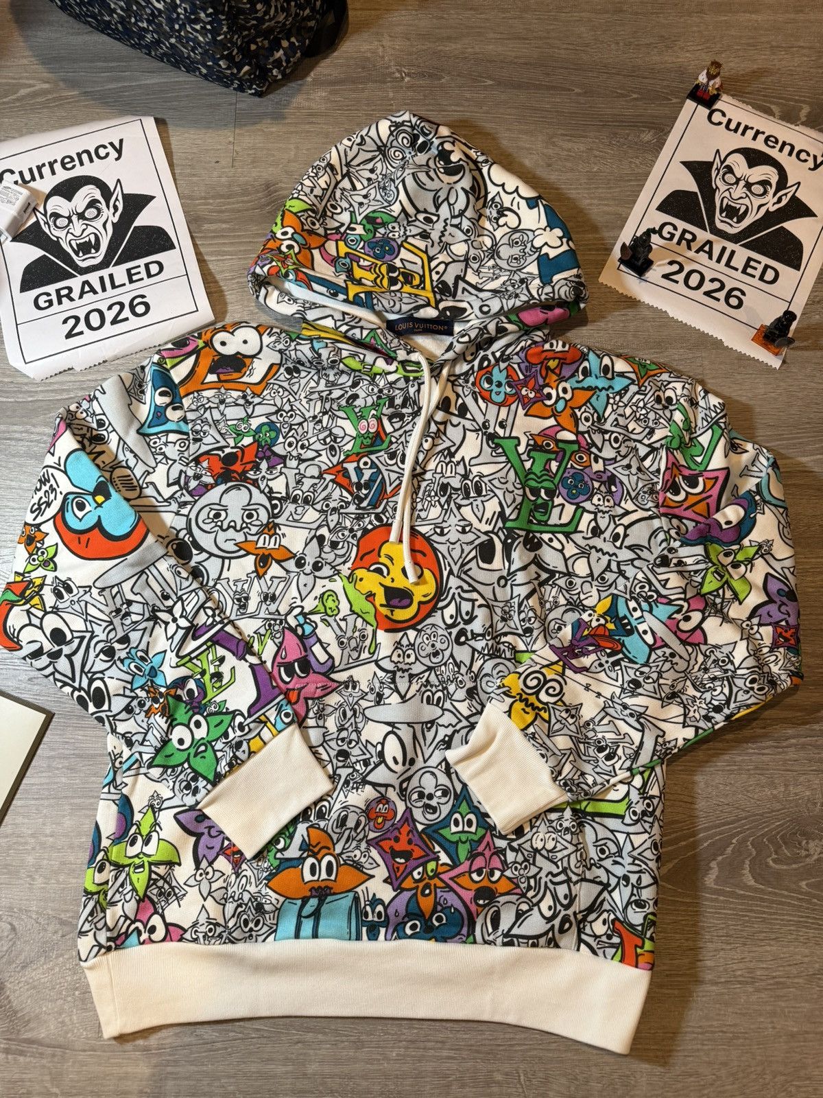 Louis Vuitton RARE Louis Vuitton SS23 Comics Hoodie Size US L / EU 52-54 / 3 - 1 Thumbnail