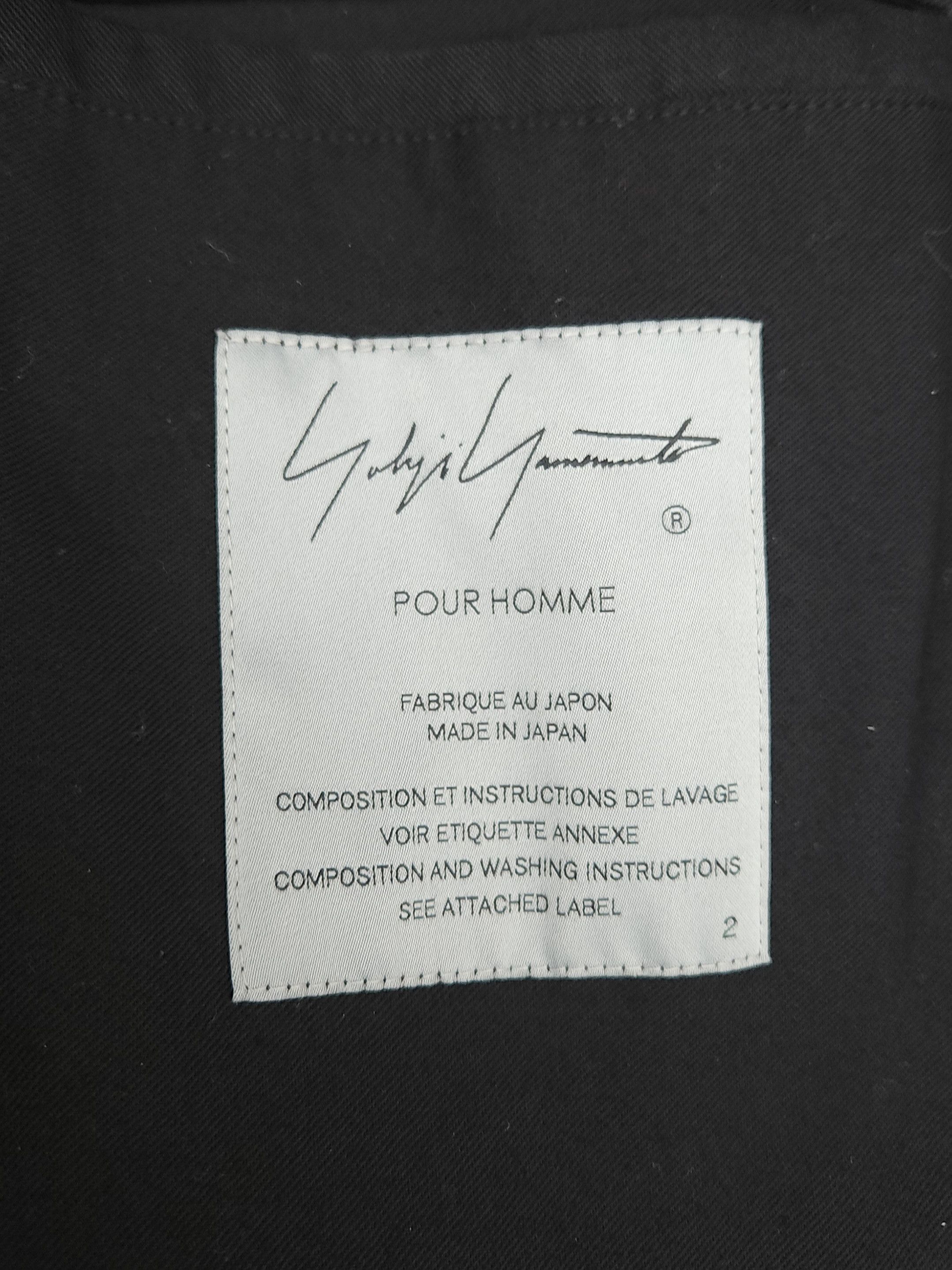Yohji Yamamoto Yohji Yamamoto Pour Homme 21SS Twill Shirt Coat Size US M / EU 48-50 / 2 - 3 Thumbnail