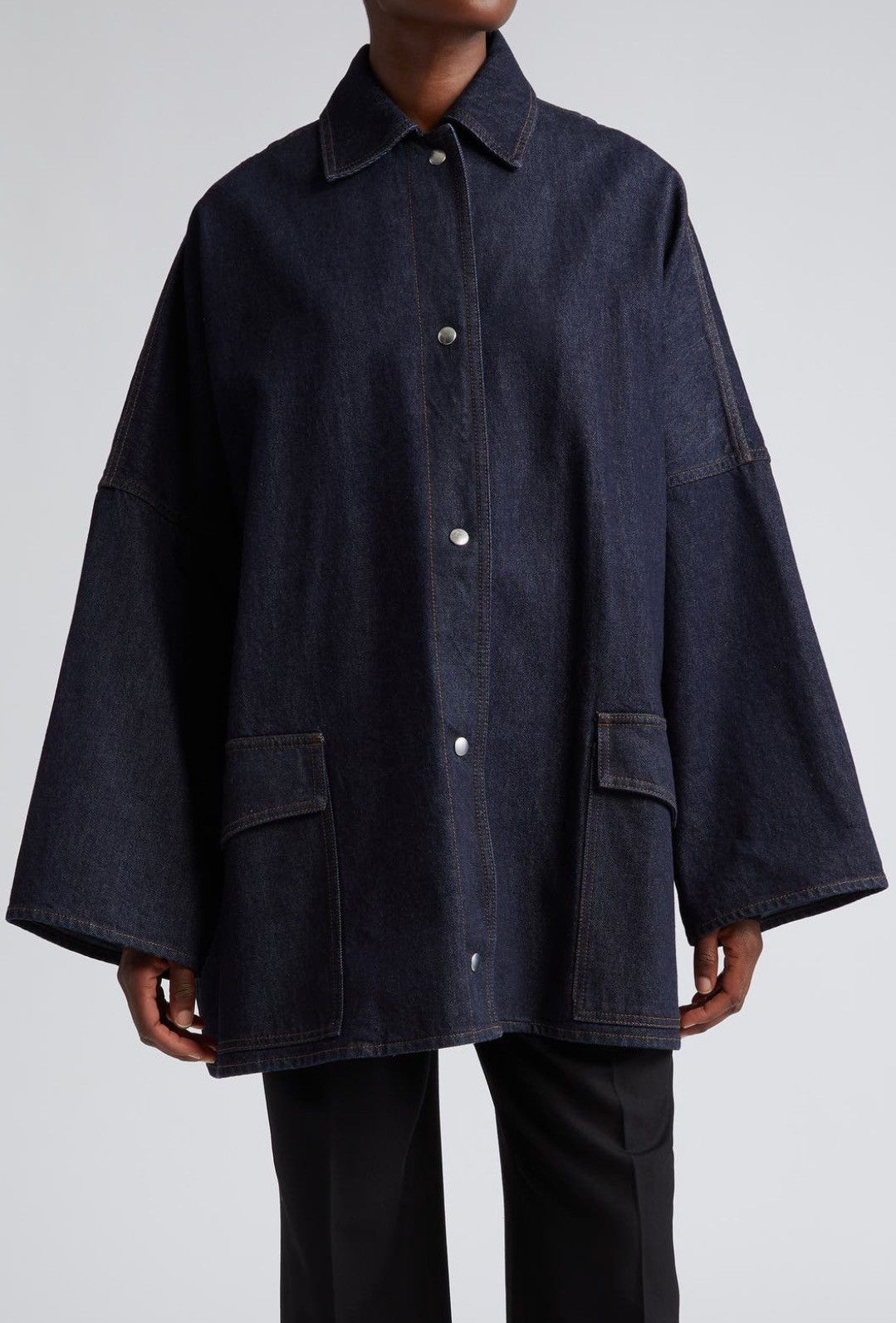Toteme Toteme Overshirt Denim Jacket, M Size M / US 6-8 / IT 42-44 - 7 Thumbnail