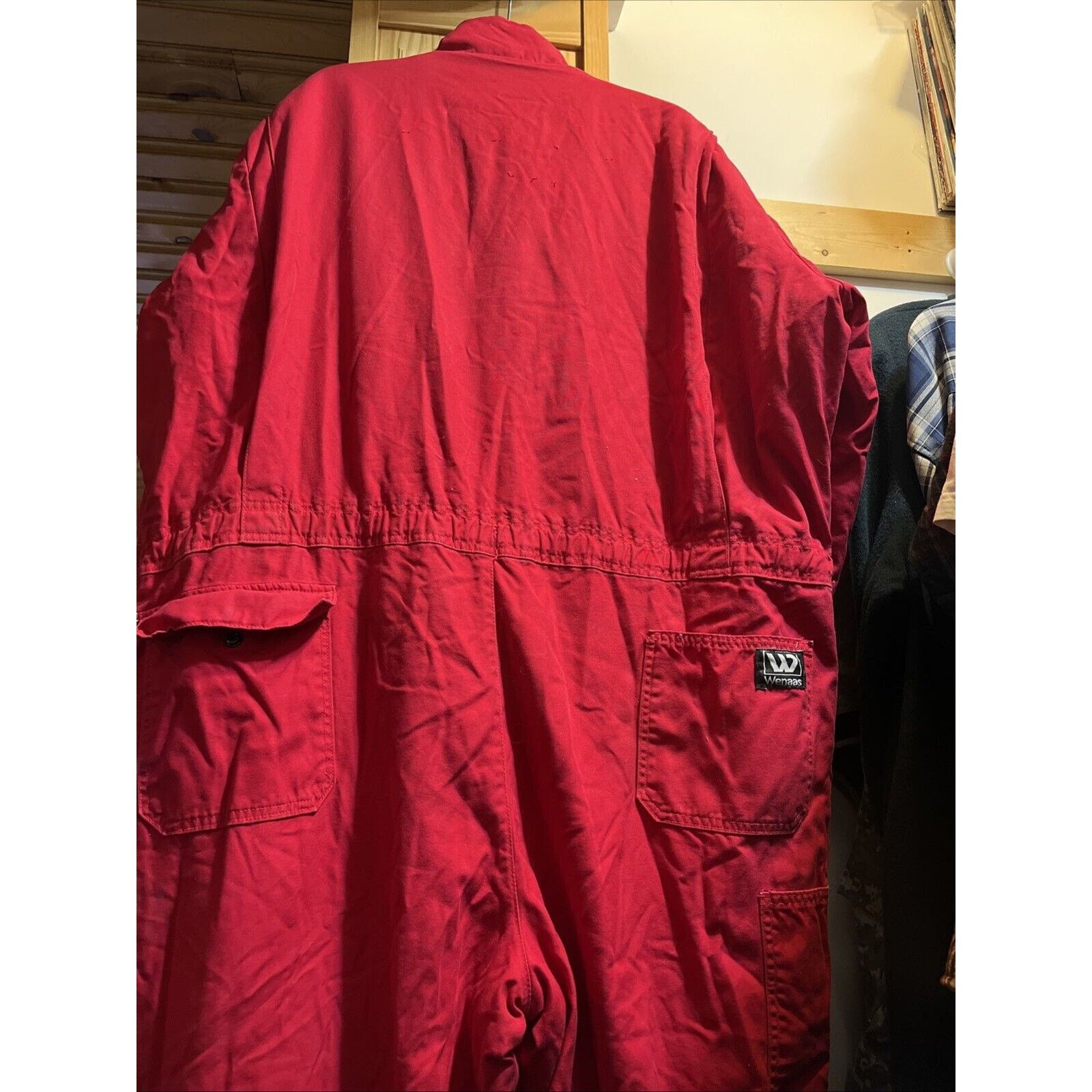 Other Wenaas Halliburton Coveralls Men’s 52x32 Red White Antiflame Size US XL / EU 56 / 4 - 16 Thumbnail