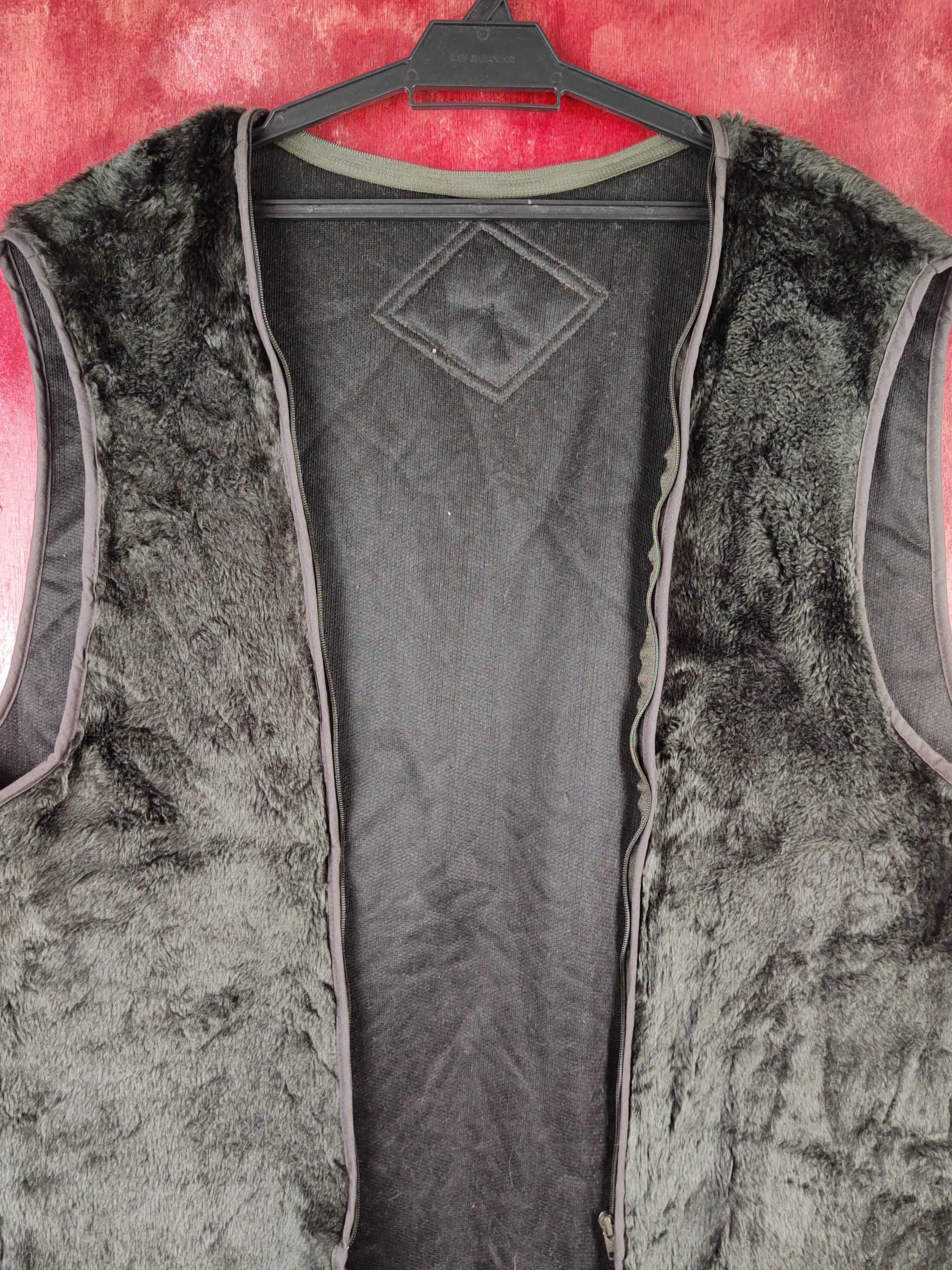 Japanese Brand Japanese Brand Dark Brown Fur Mohair Knitwear Vests #S1473 Size US L / EU 52-54 / 3 - 2 Thumbnail