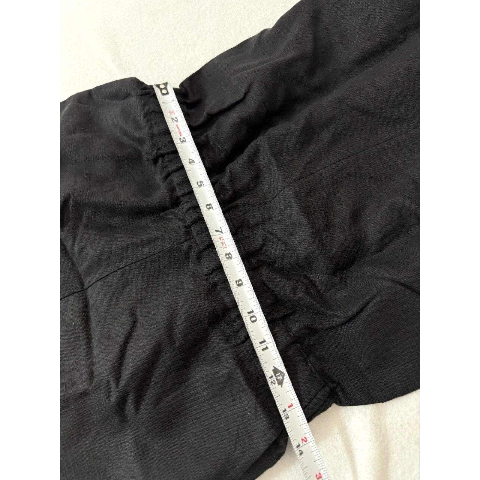 Eileen Fisher Eileen Fisher Petite Black Jumpsuit Dress Organic Linen Blend Sz Petite PP Dress Women Petite Black Linen Lyocell PP Size XXS / US 00 / IT 34 - 3 Thumbnail