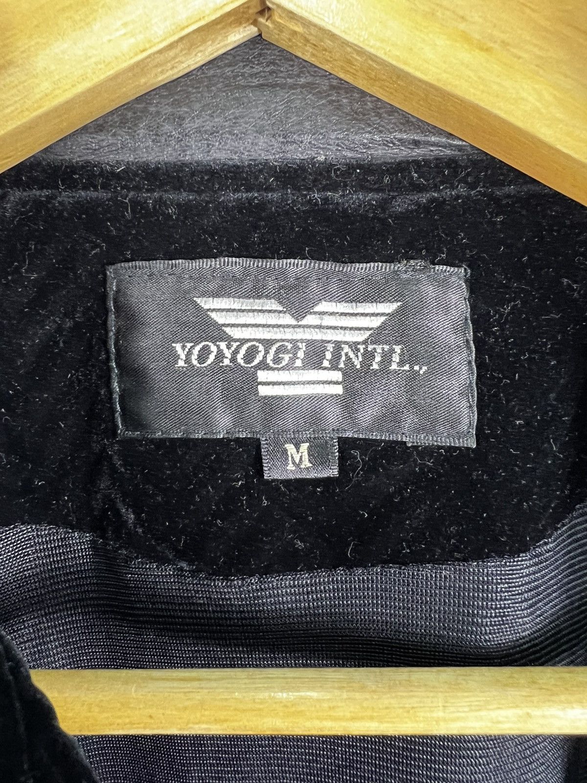 Japanese Brand 🔥 Y YOYOGI JAPANESE VELVET HERRINGBONE BOMBER JACKET - M Size US M / EU 48-50 / 2 - 8 Thumbnail