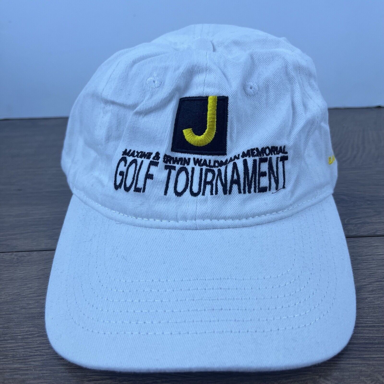Other Maxine Erwin Waldman Golf Tournament Hat White Hat Adjustabl Size ONE SIZE - 16 Thumbnail