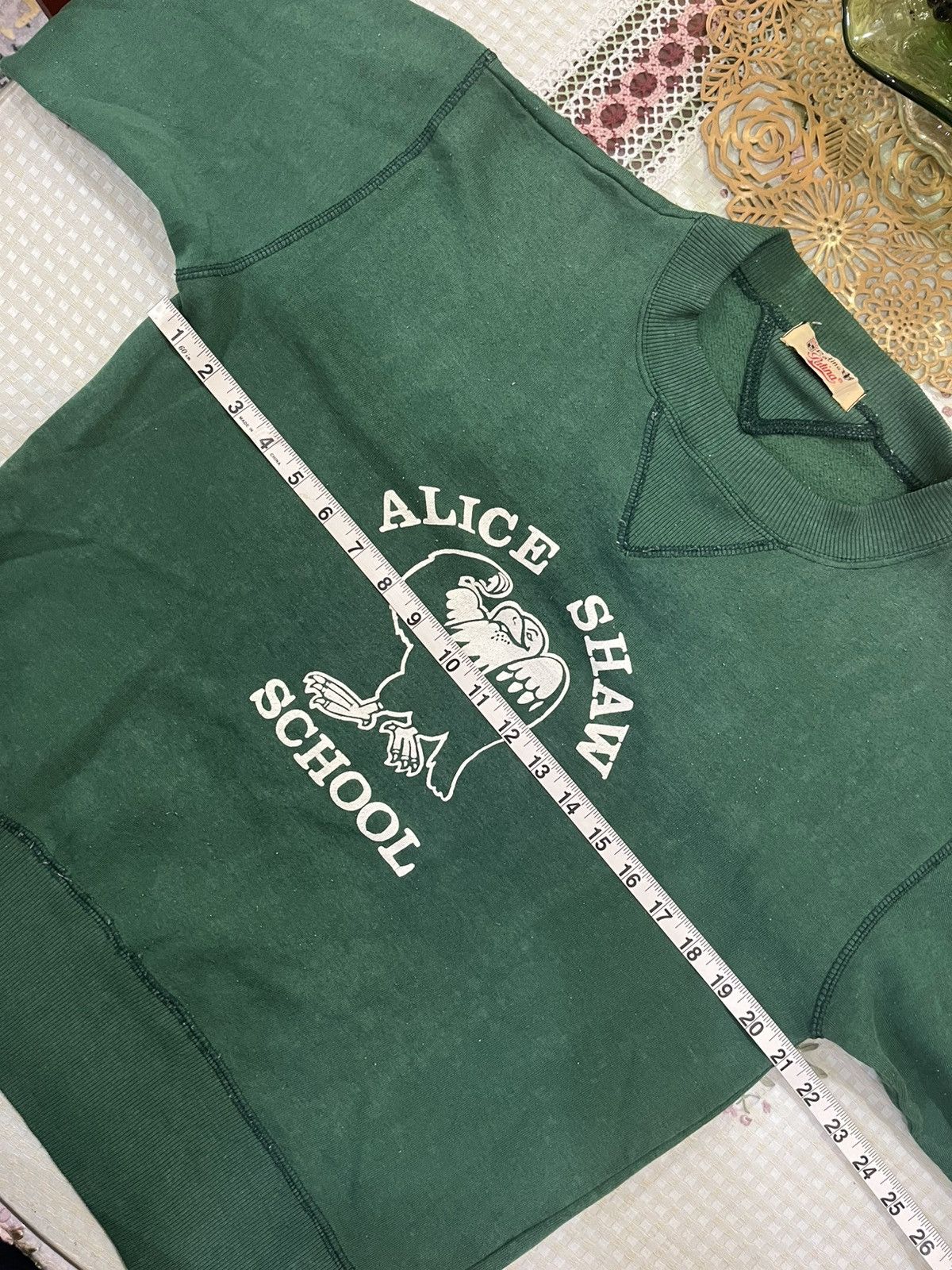 Vintage vintage Alice Shaw School sweatshirt Size US L / EU 52-54 / 3 - 8 Thumbnail