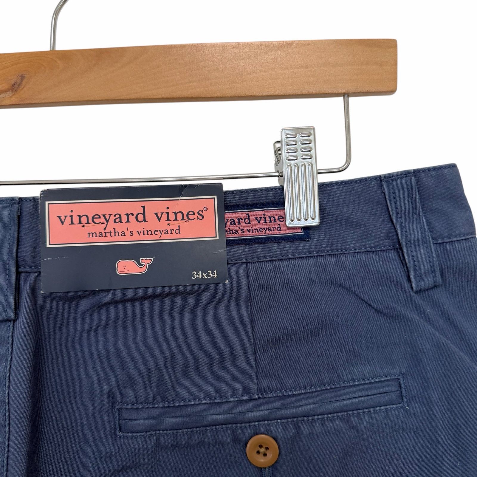 Vineyard Vines Vineyard Vines Blue Canvas Island Pants Sz 34x34 Size US 34 / EU 50 - 2 Thumbnail