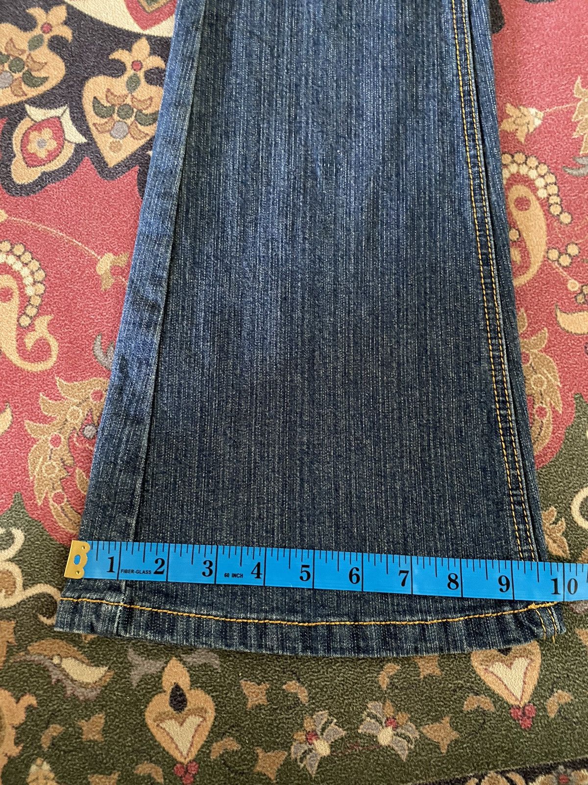 Hysteric Glamour Japanese Brand FAZBEE Super Flare Style Denim Size US 29 - 18 Thumbnail