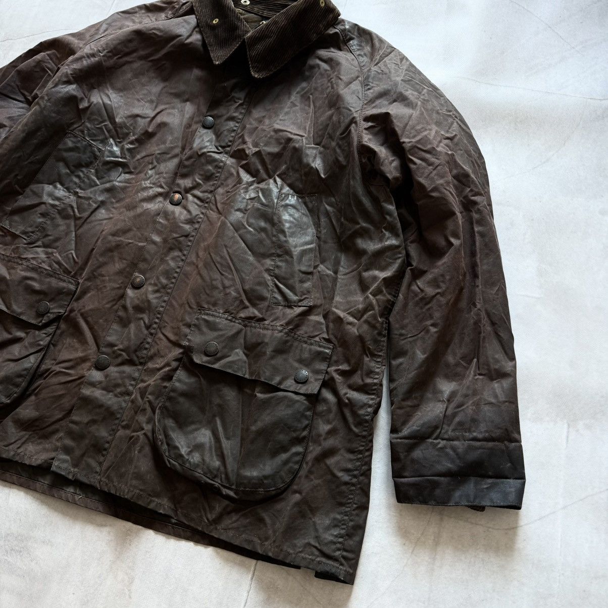 Barbour Vintage Barbour Bedale A103 Wax Hunting Jacket Rare Size US M / EU 48-50 / 2 - 2 Thumbnail