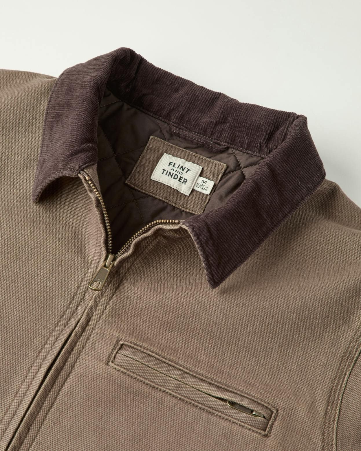 Flint And Tinder Flint and Tinder Mason Canvas Work Jacket Washed Earth L Size US L / EU 52-54 / 3 - 10 Thumbnail