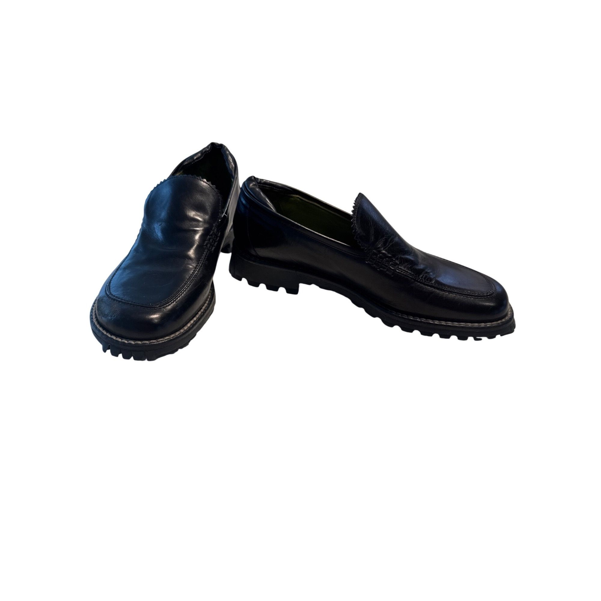 Donald Pliner Donald J. Pliner Sports womens black leather loafer 8M SKU 7 Size US 8 / IT 38 - 1 Thumbnail