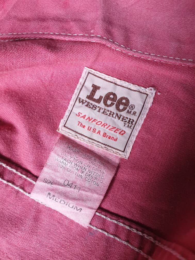 Lee 💥Lee westerner sanforized pink colour jacket Size US M / EU 48-50 / 2 - 22 Thumbnail