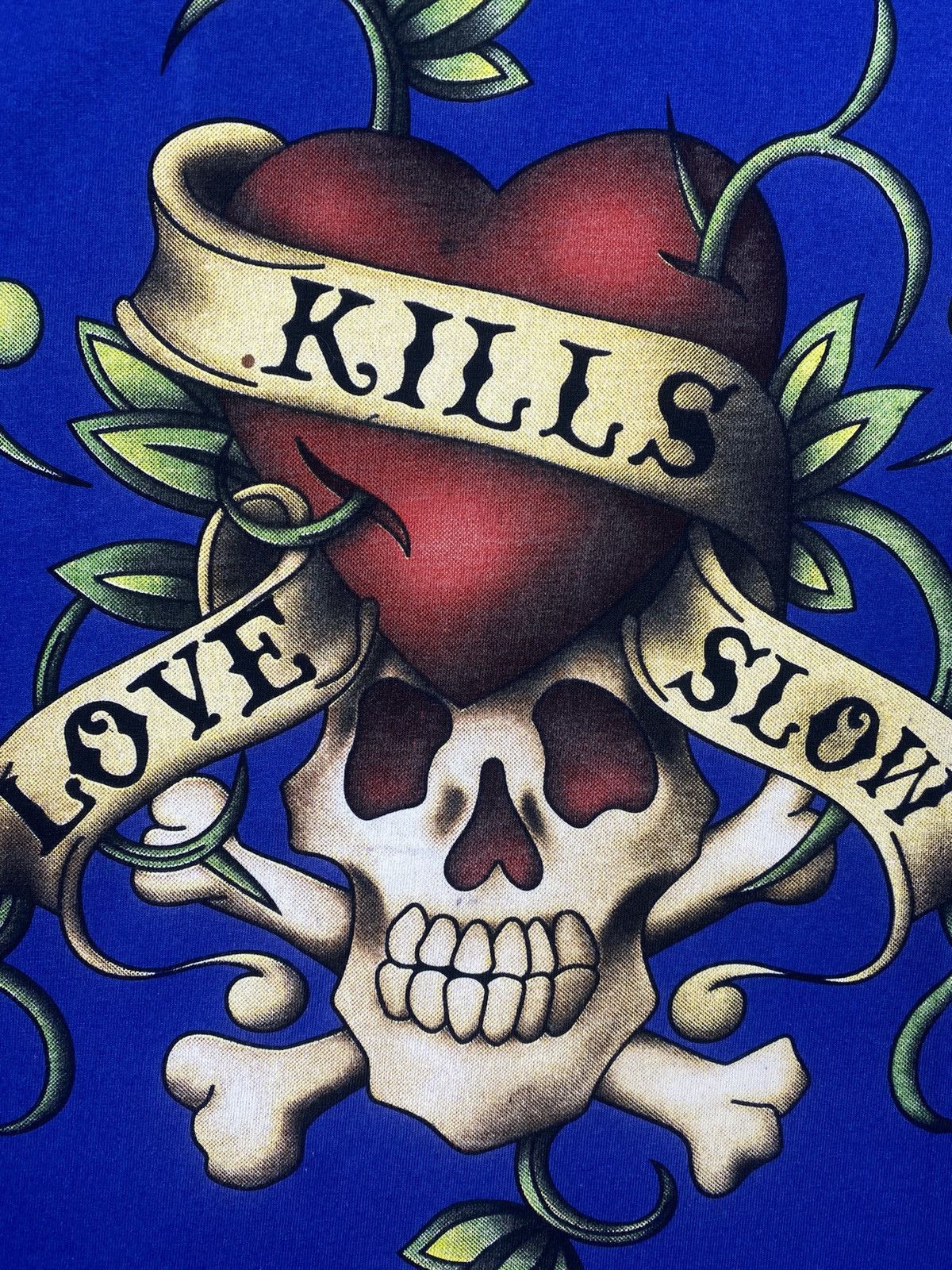 Christian Audigier Vintage Ed Hardy Christian Audigier love kills slow Tee Size US L / EU 52-54 / 3 - 7 Thumbnail