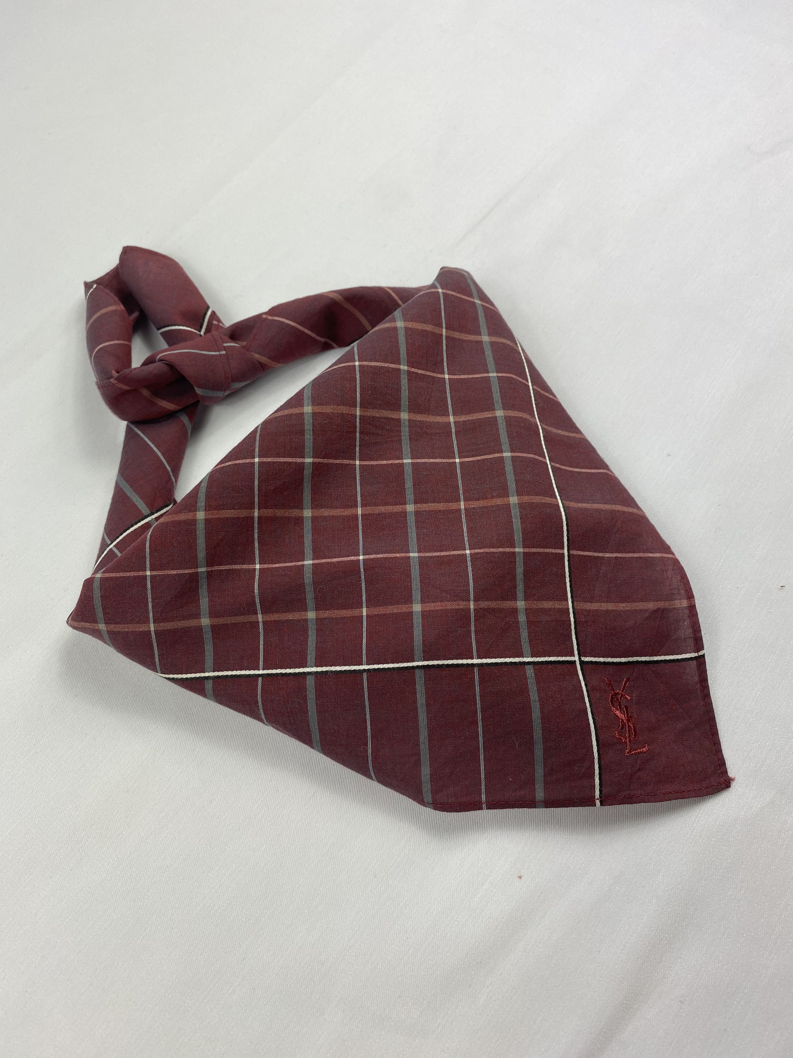 Yves Saint Laurent Yves Saint Laurent Bandana / Handkerchief / Neckerchief Size ONE SIZE - 2 Thumbnail