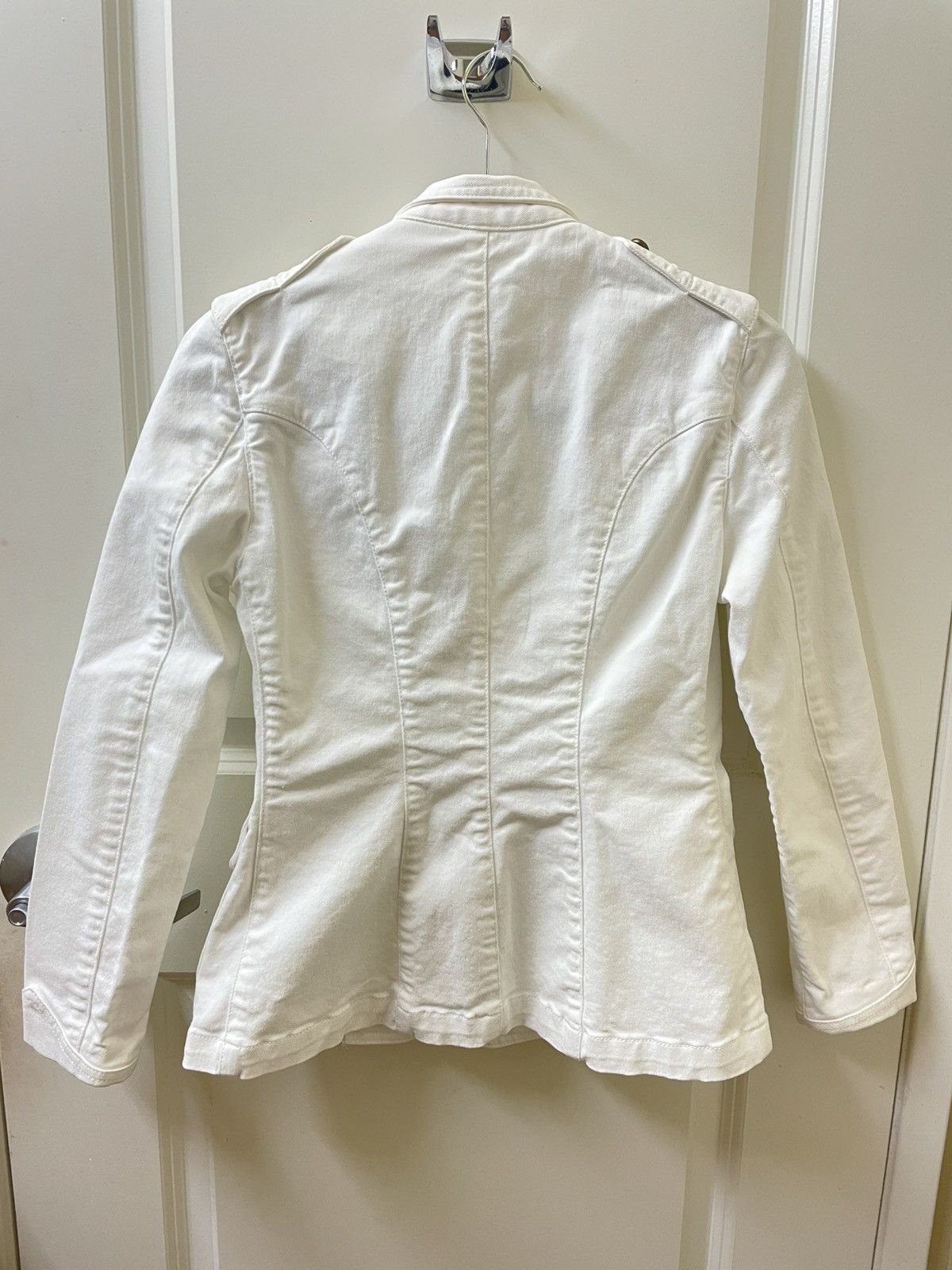 Ralph Lauren Black Label Vintage White Jacket Size S / US 4 / IT 40 - 2 Thumbnail