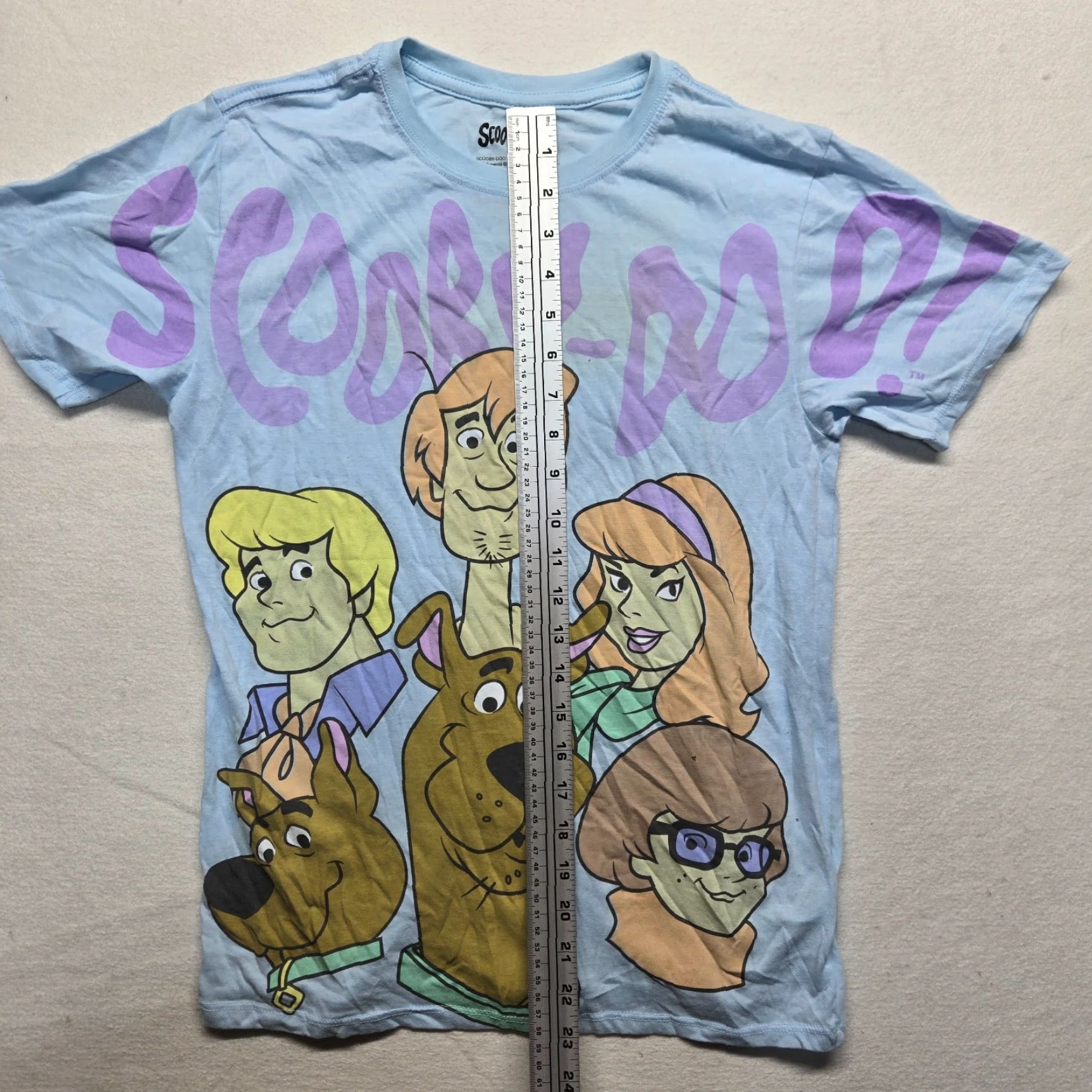 Vintage VINTAGE Scooby Doo Shirt Women XS Blue Short Sleeve Crew Neck Regular Fit Adults XS Graphic Tee - Scooby-Doo Fan 90s? Size XS / US 0-2 / IT 36-38 - 5 Thumbnail