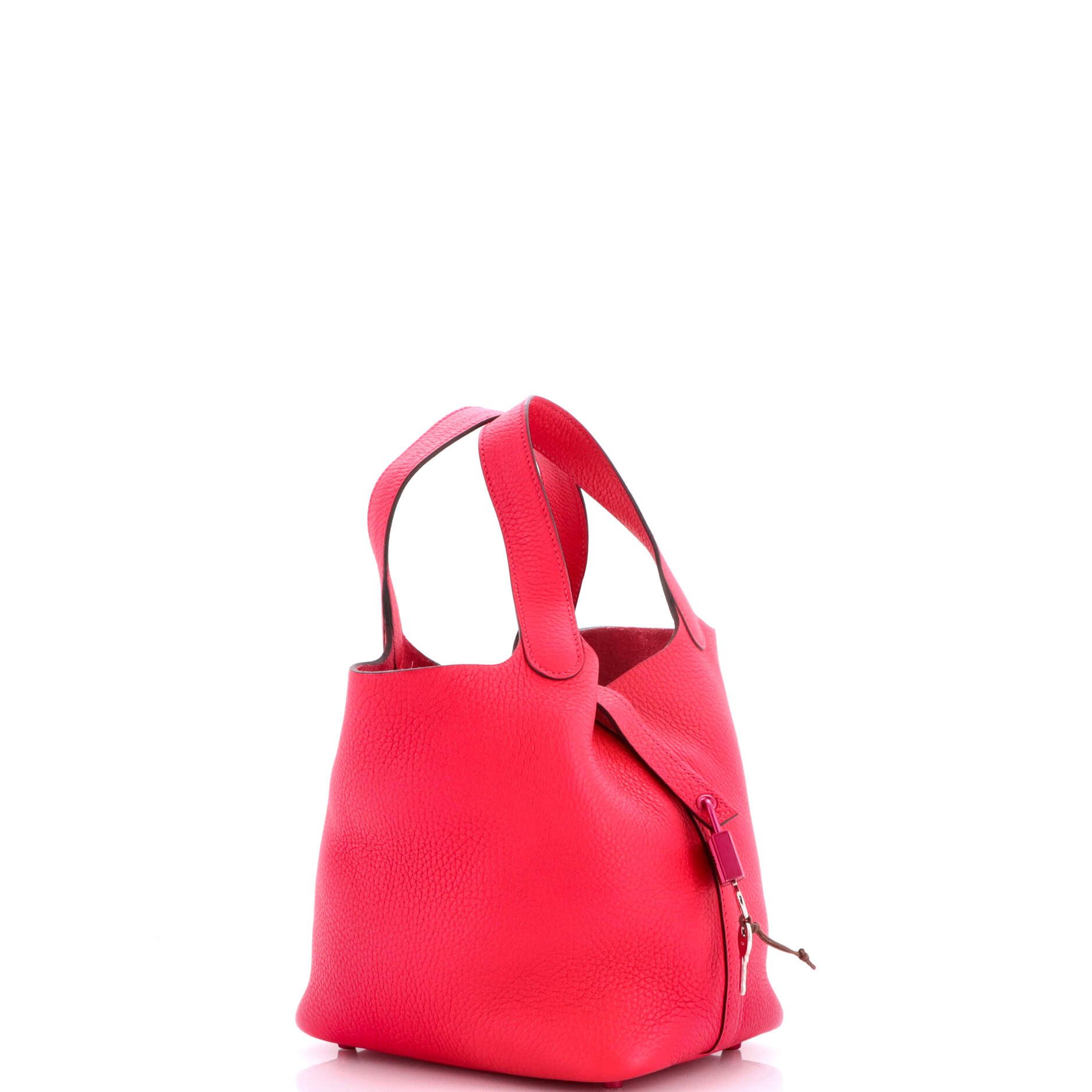 Hermes Monochrome Picotin Lock Bag Clemence PM Size ONE SIZE - 1 Thumbnail