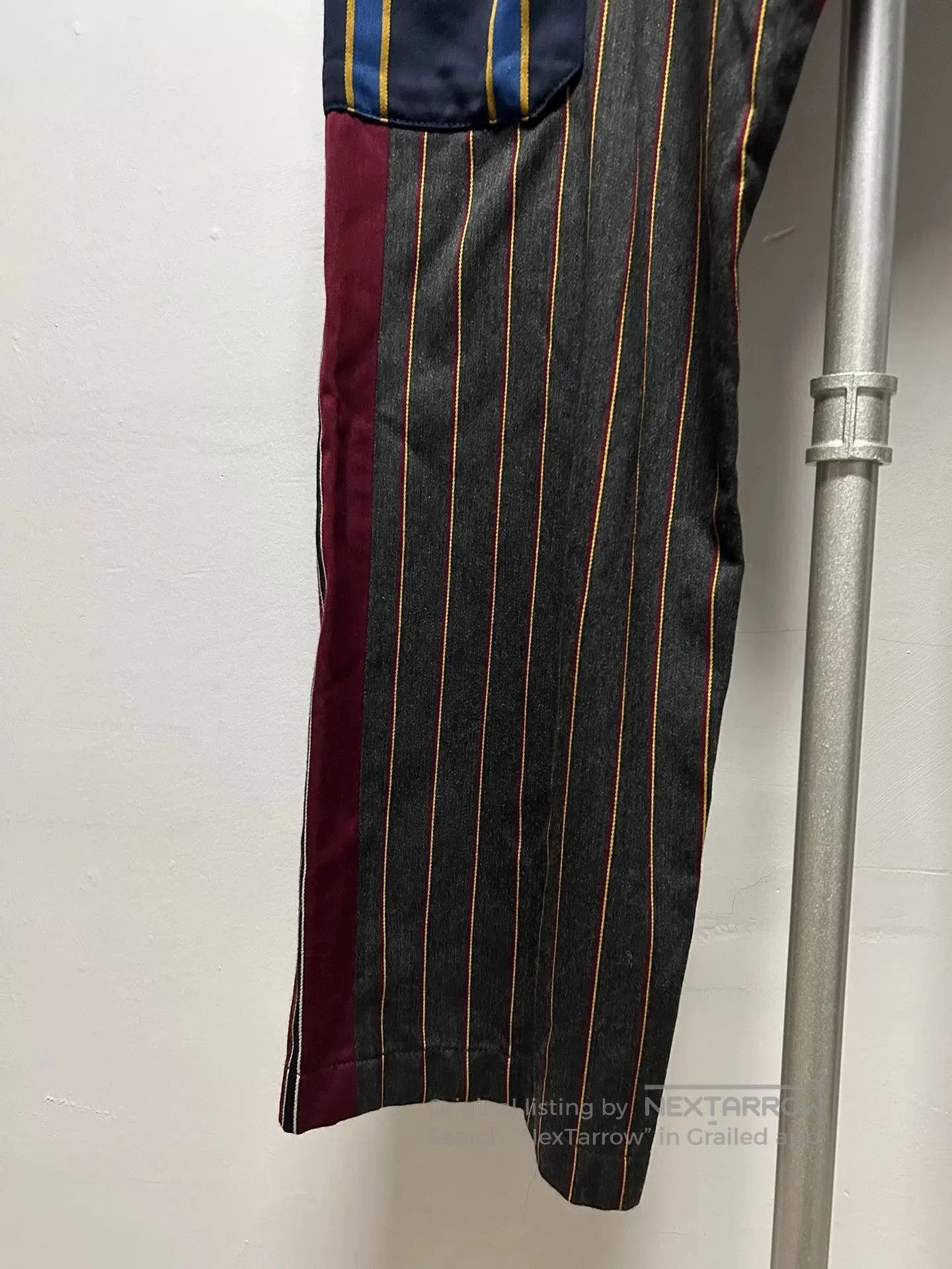 Loewe Loewe Patchwork Stripe Cargo Pants. Size US 32 / EU 48 - 3 Thumbnail