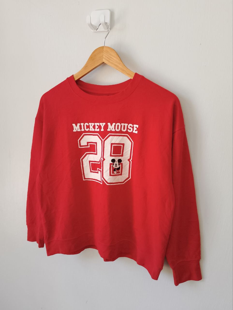 Mickey Mouse MICKEY MOUSE by Disney Cropped Jumper Sweatshirt Size M / US 6-8 / IT 42-44 - 3 Thumbnail