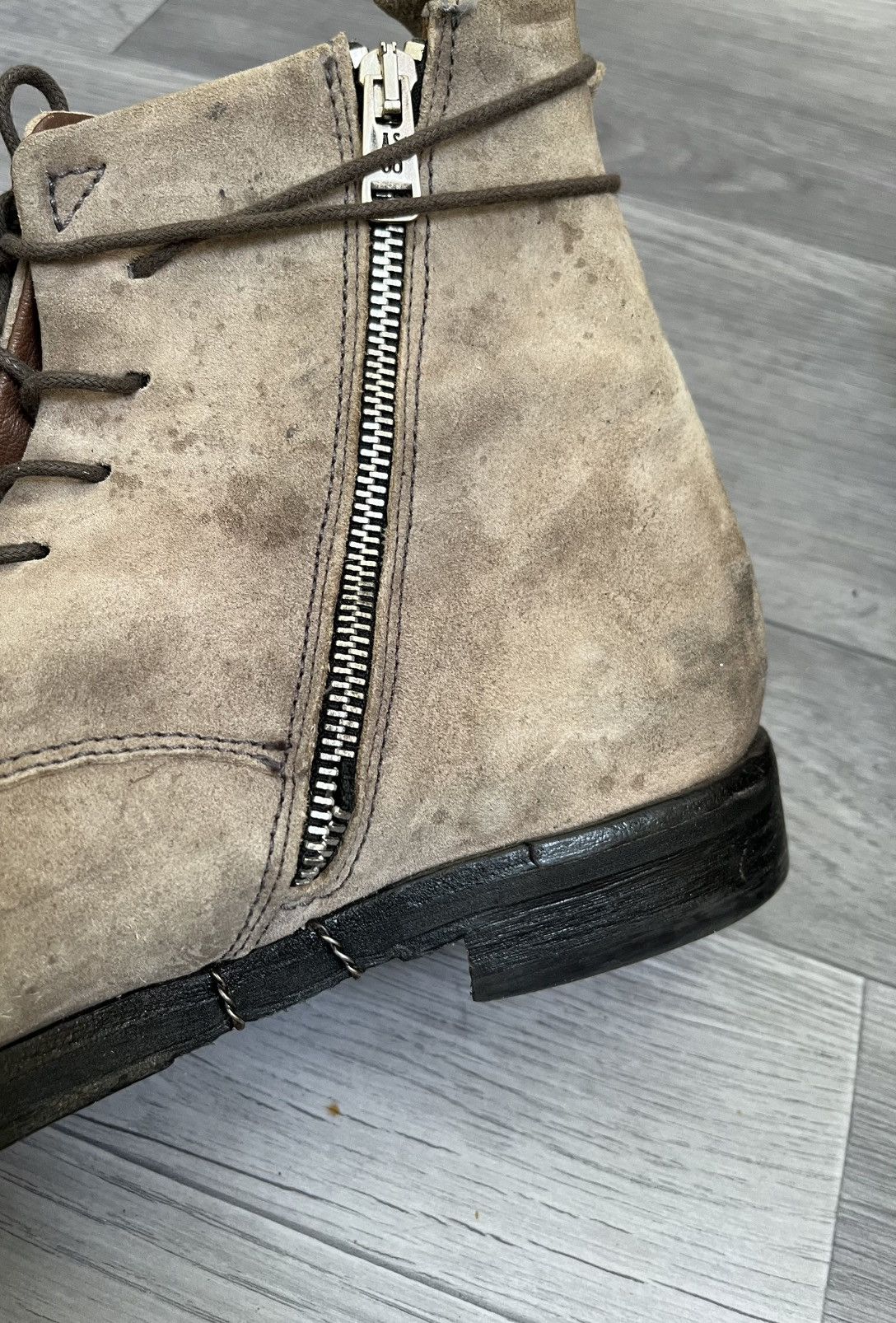 A.S.98 A.S. 98 avant garde style brown grunge boots Size US 11 / EU 44 - 10 Thumbnail