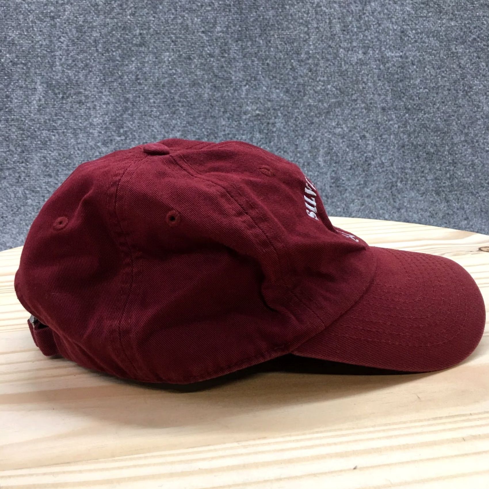Vintage KB ETHOS Silverback Kbethos Classics Baseball Cap Hat Mens Red OS Adjustable Curved Brim Size ONE SIZE - 6 Thumbnail