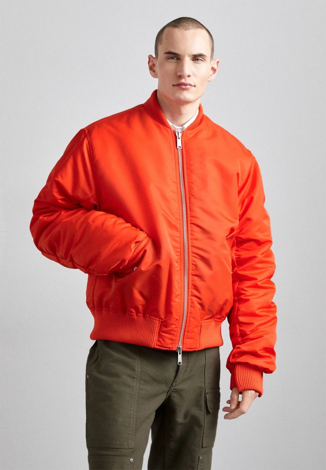Acne Studios !DS! SS23 Won Hundred Reykjavik M Red Bomber Jacket Size US L / EU 52-54 / 3 - 3 Thumbnail