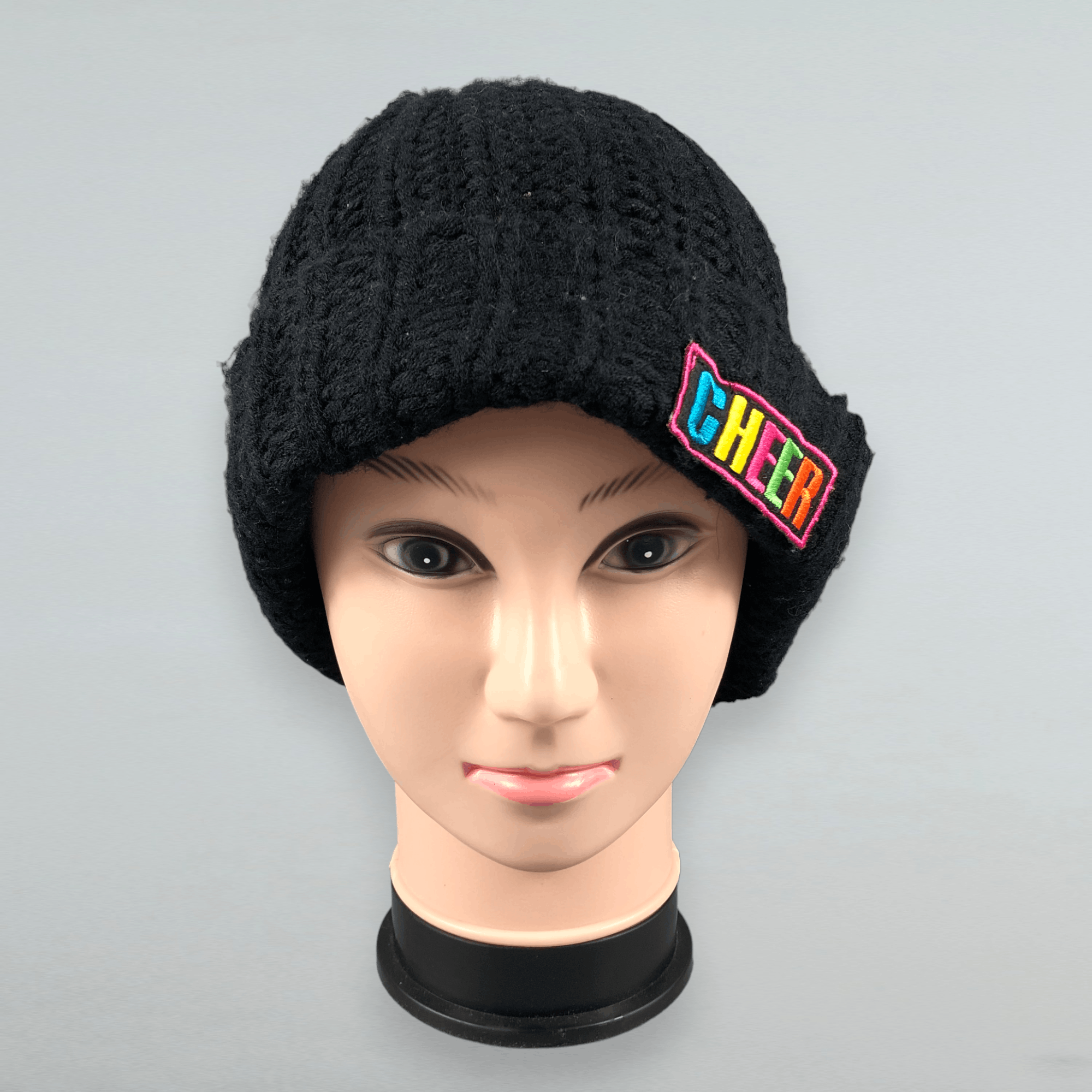 Japanese Brand Cheer Crochet Slouch Beanie Size ONE SIZE - 1 Thumbnail