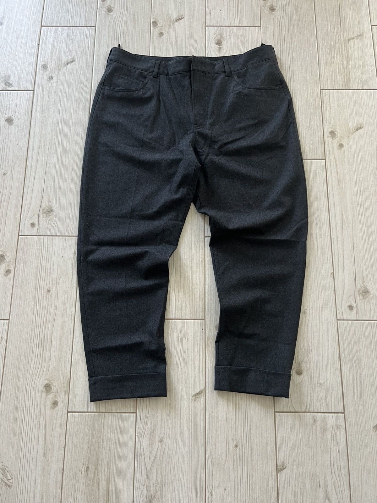 Prada Prada Wool Trousers Dark Grey Men’s Casual Pants 32 Size Size US 32 / EU 48 - 5 Thumbnail