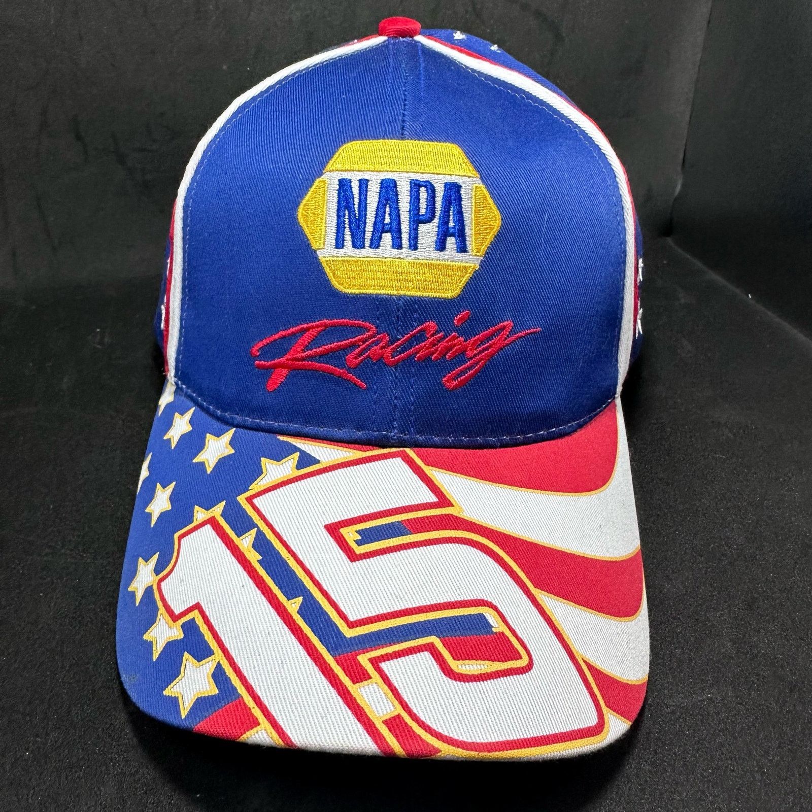 NASCAR NAPA Nascar #15 Michael Waltrip Hat Cap Strapback Stars USA Size ONE SIZE - 13 Thumbnail