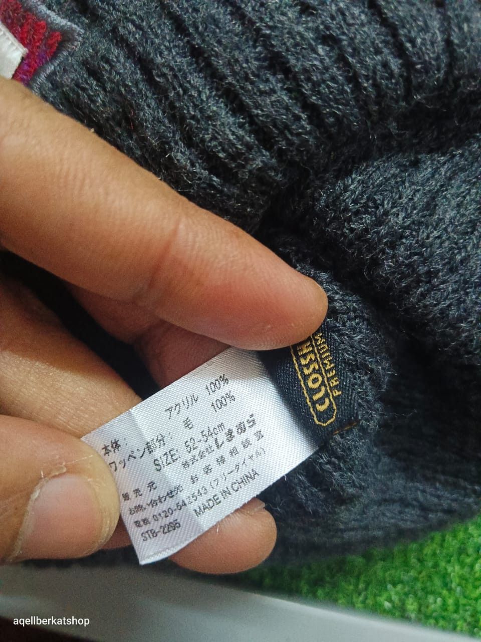 Harris Tweed CLOSSHI JAPAN X HARRIS TWEED Beanie Size ONE SIZE - 8 Thumbnail