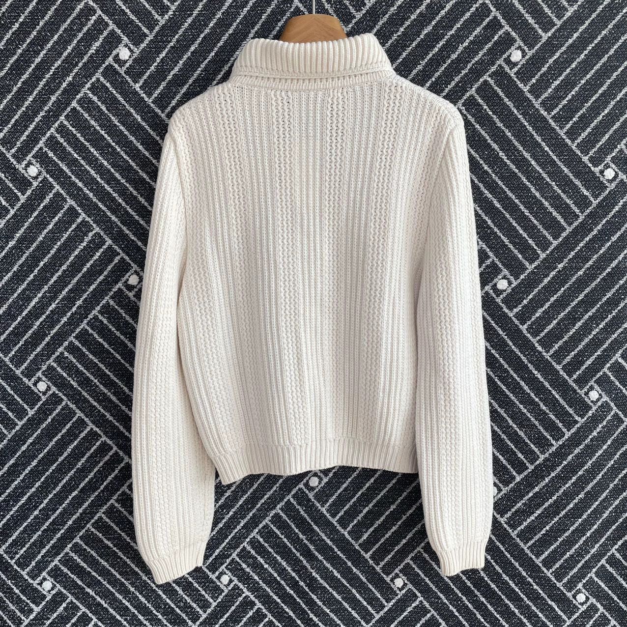 Miu Miu MIU MIU Doll Collar Cashmere Knit Cardigan 40 98 New Size S / US 4 / IT 40 - 2 Thumbnail