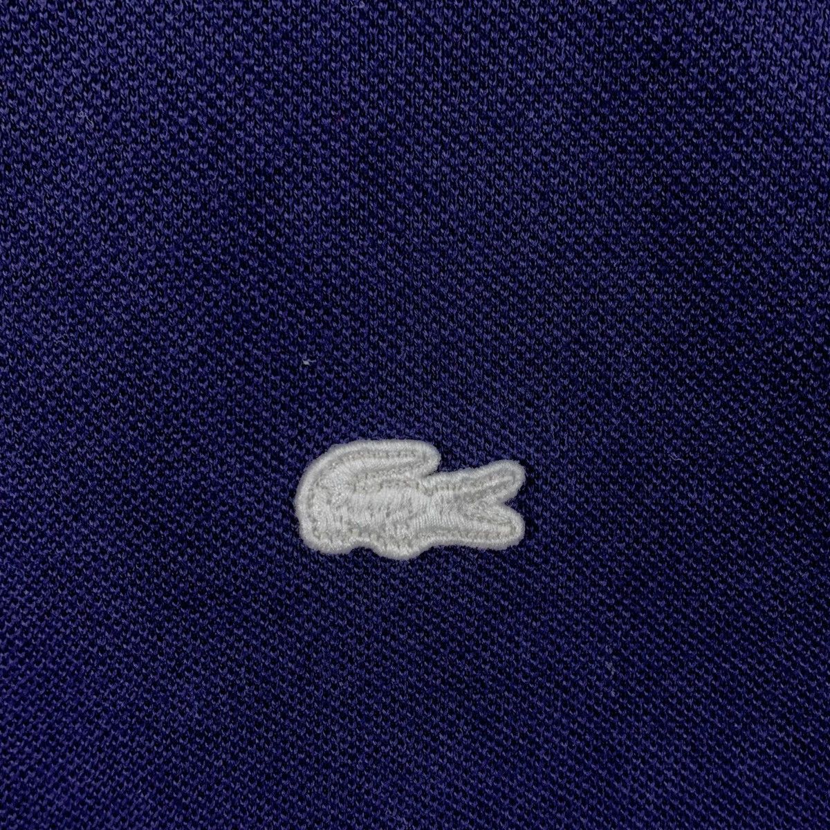 Lacoste Vintage LACOSTE EXCLUSIVE EDITION Embossed Logo Polo Size S / US 4 / IT 40 - 3 Thumbnail