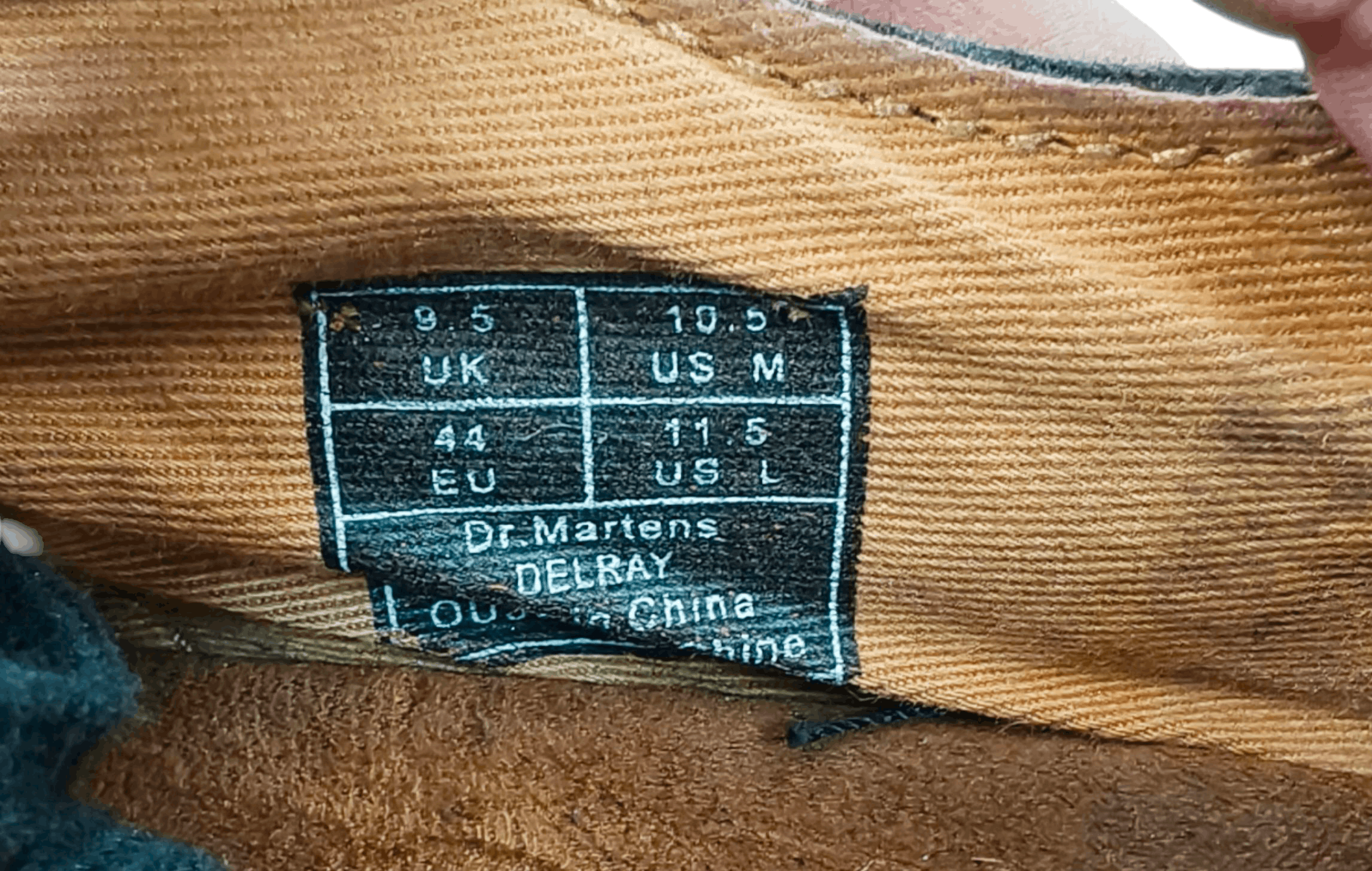 Canvas Dr.Martens DELRAY Size US 10.5 / EU 43-44 - 12 Thumbnail