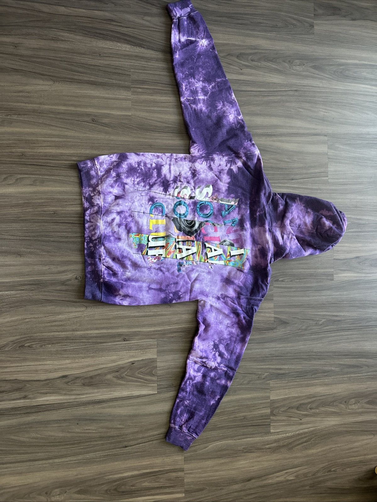 Anti Social Social Club Anti Social Social Club Dissociative Hoodie Purple Tie-Dye-M Size US M / EU 48-50 / 2 - 7 Thumbnail