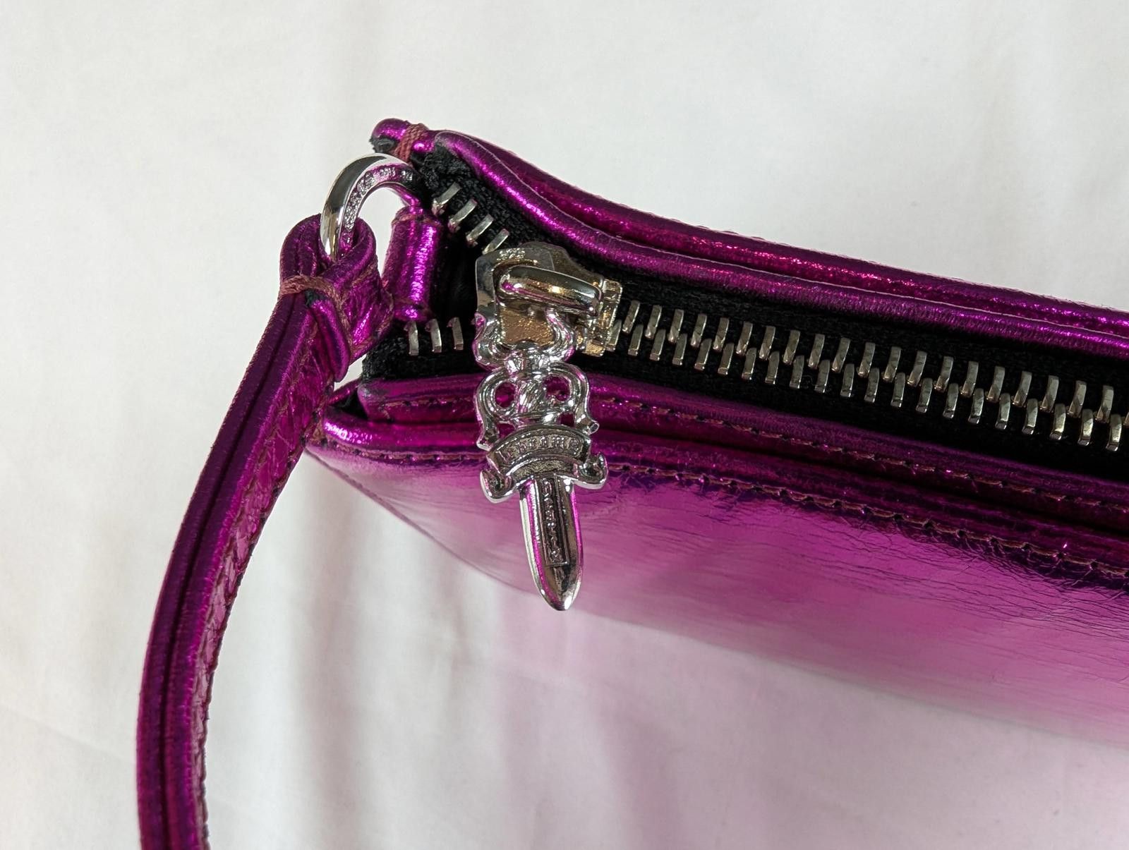Chrome Hearts Chrome Hearts Patent Leather Purse in Pink Size ONE SIZE - 2 Thumbnail