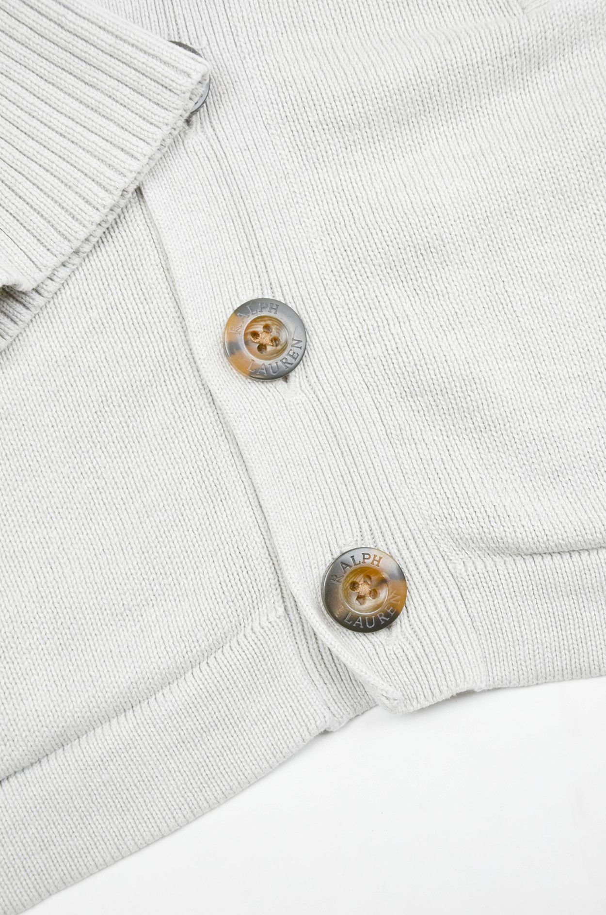 Polo Ralph Lauren Polo Ralph Lauren White Pima Cotton Knit Cardigan – Size M Size M / US 6-8 / IT 42-44 - 5 Thumbnail